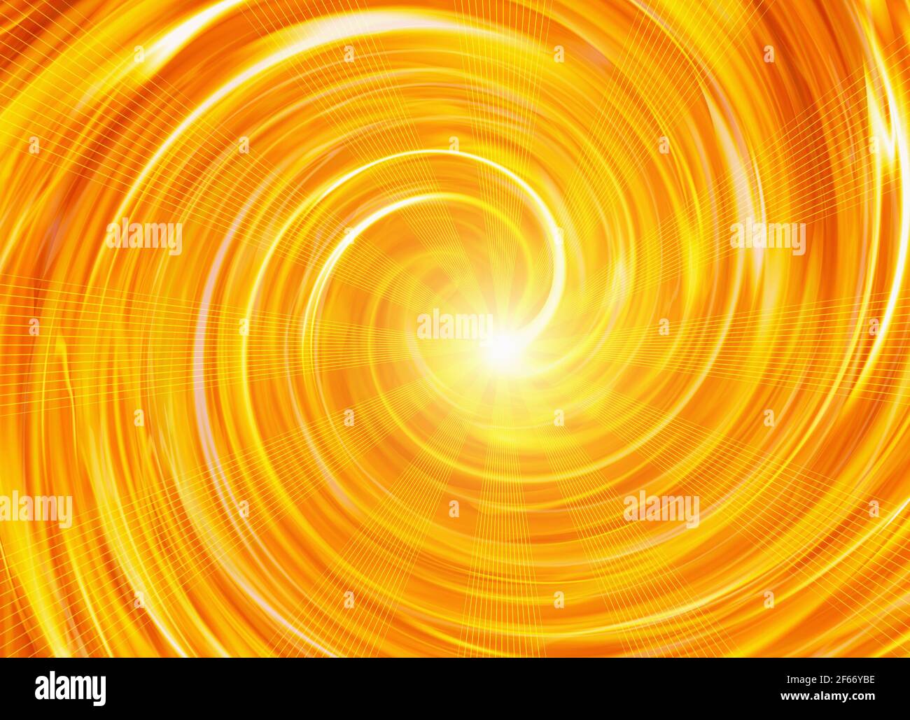 sun twirl rays background Stock Photo