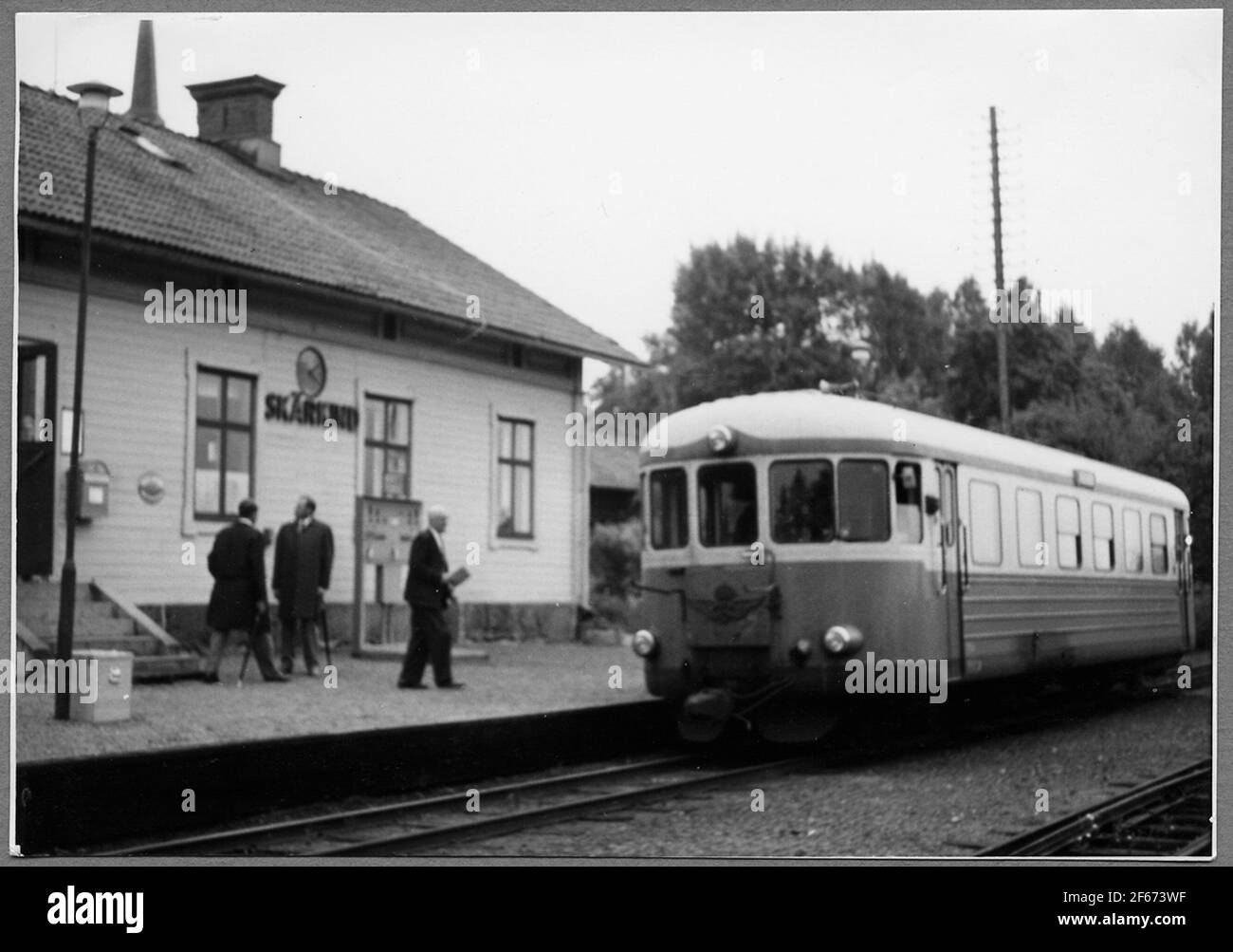State Railways, SJ YB05P 794. Last passenger train between Åtvidaberg ...