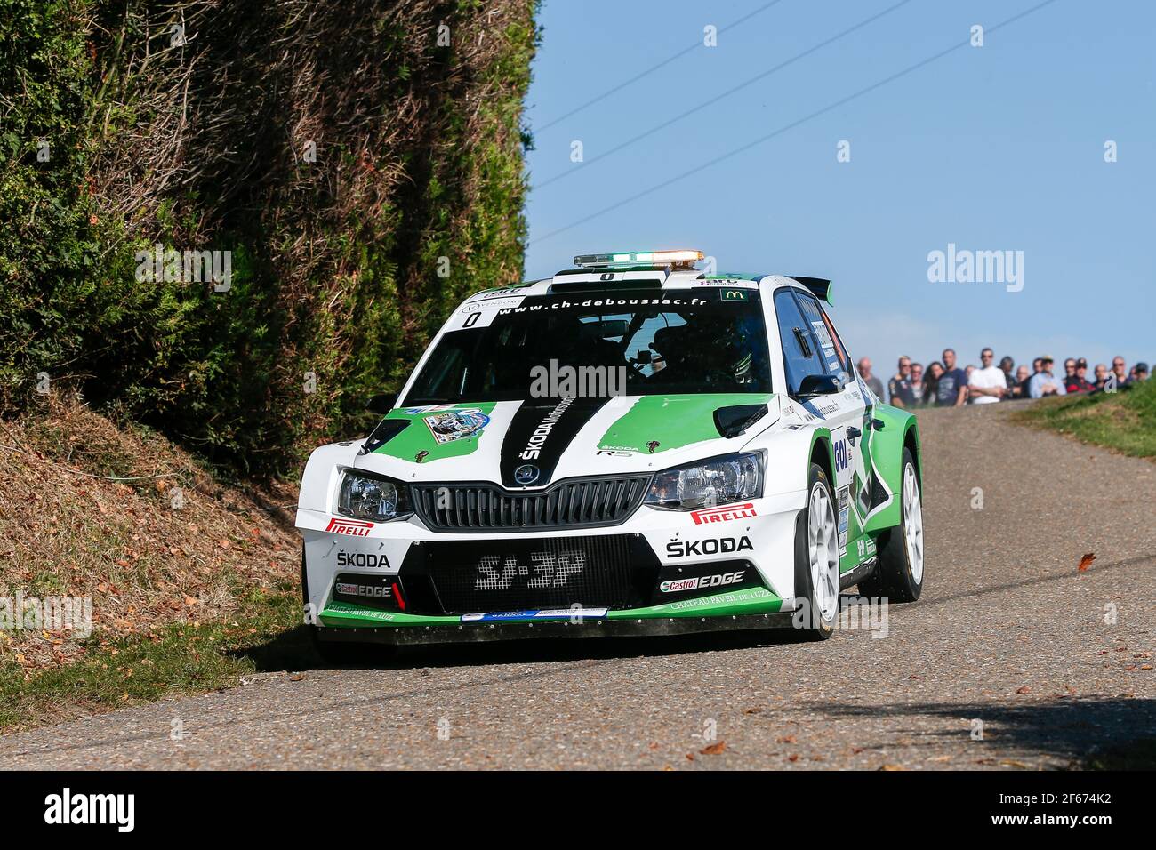 Planche De Décalcomanies 1/18 Skoda Fabia Launay - Rallye Coeur De France 2020