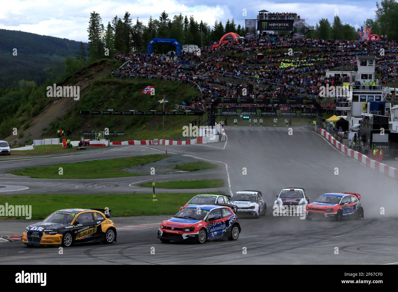 Robin Larsson Rally 04 LARSSON Robin Supercar EURO during the Norway FIA WRX World ...