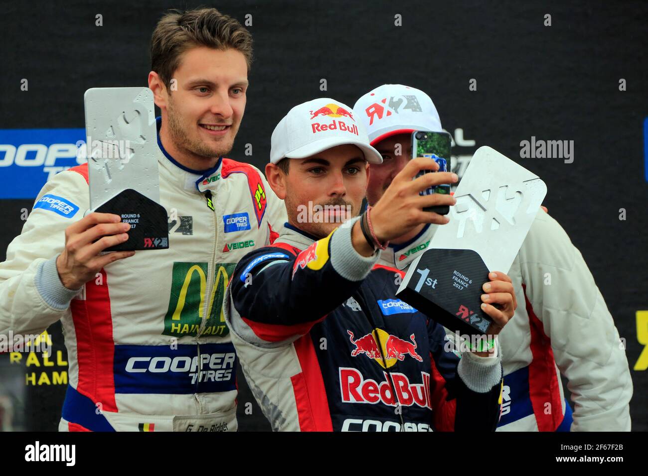 podium ambiance RAYMOND Cyril DE RIDDER Guillaume GRYAZIN Vasily during ...