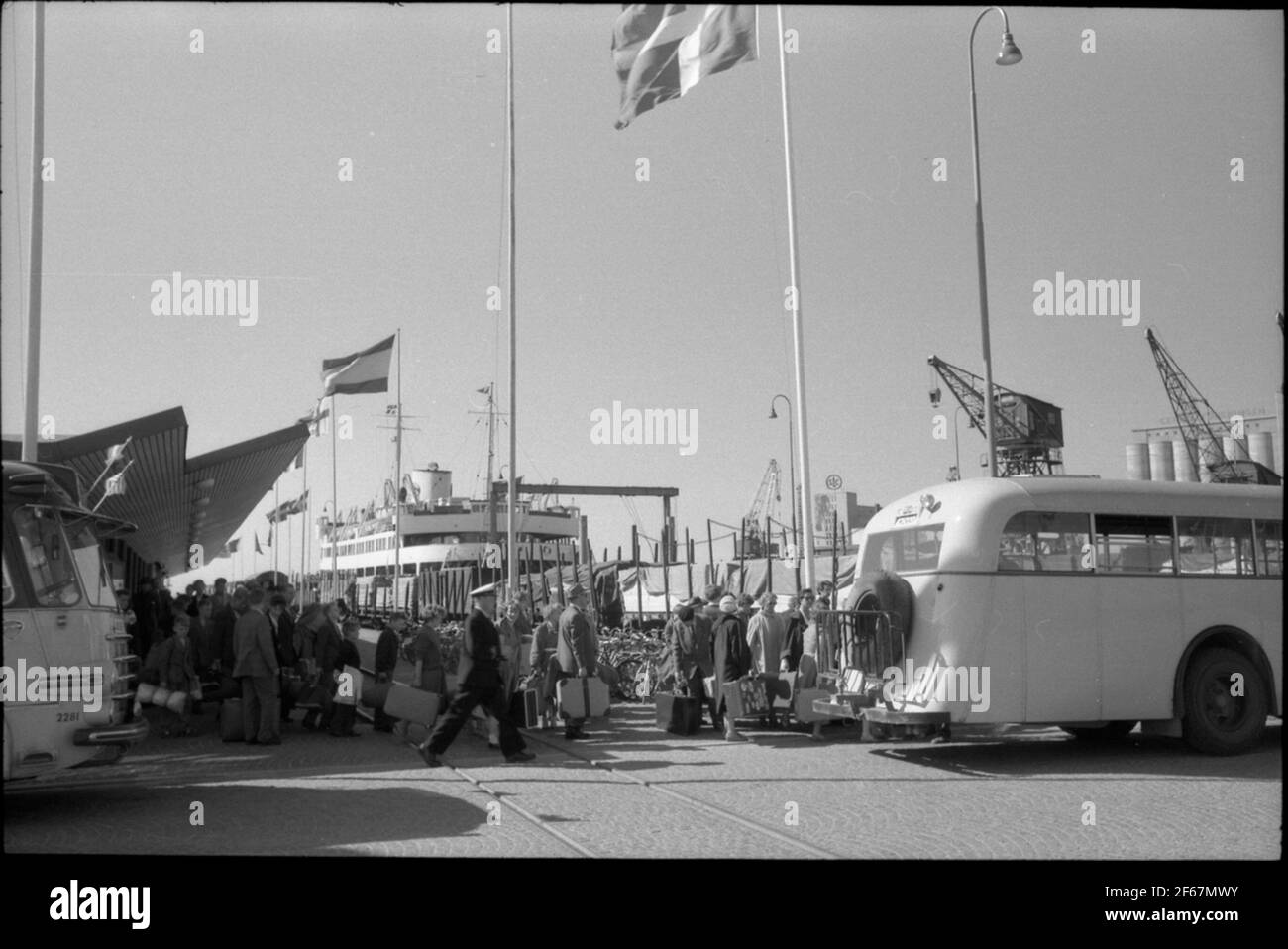 Malmö Ferry terminal Stock Photo - Alamy