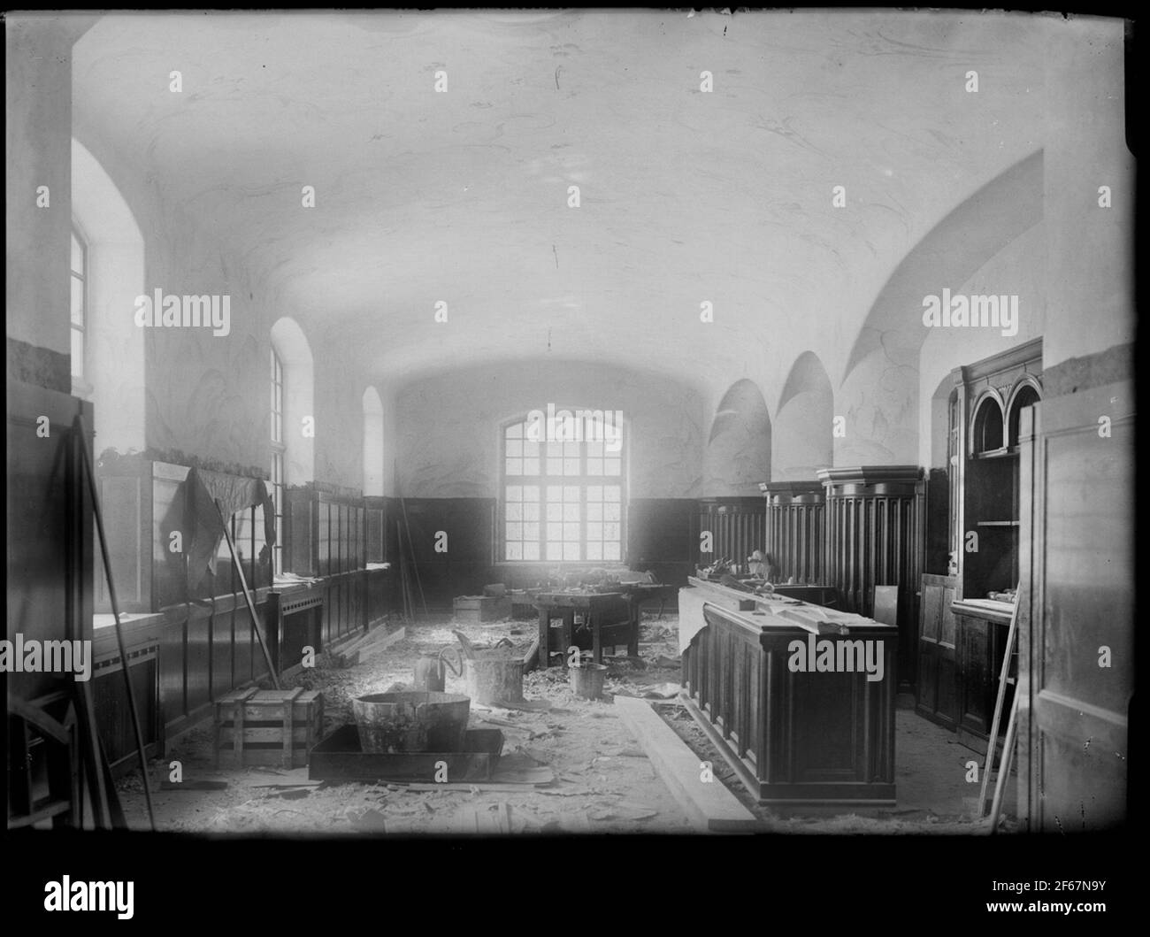 Malmö Central Station, restaurant under construction Stock Photo Alamy