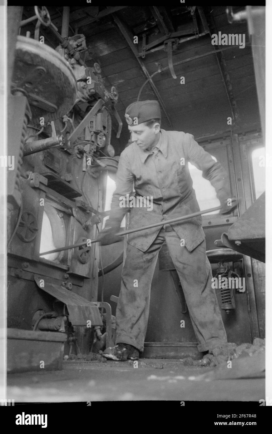 Locomotive in work Stock Photo - Alamy