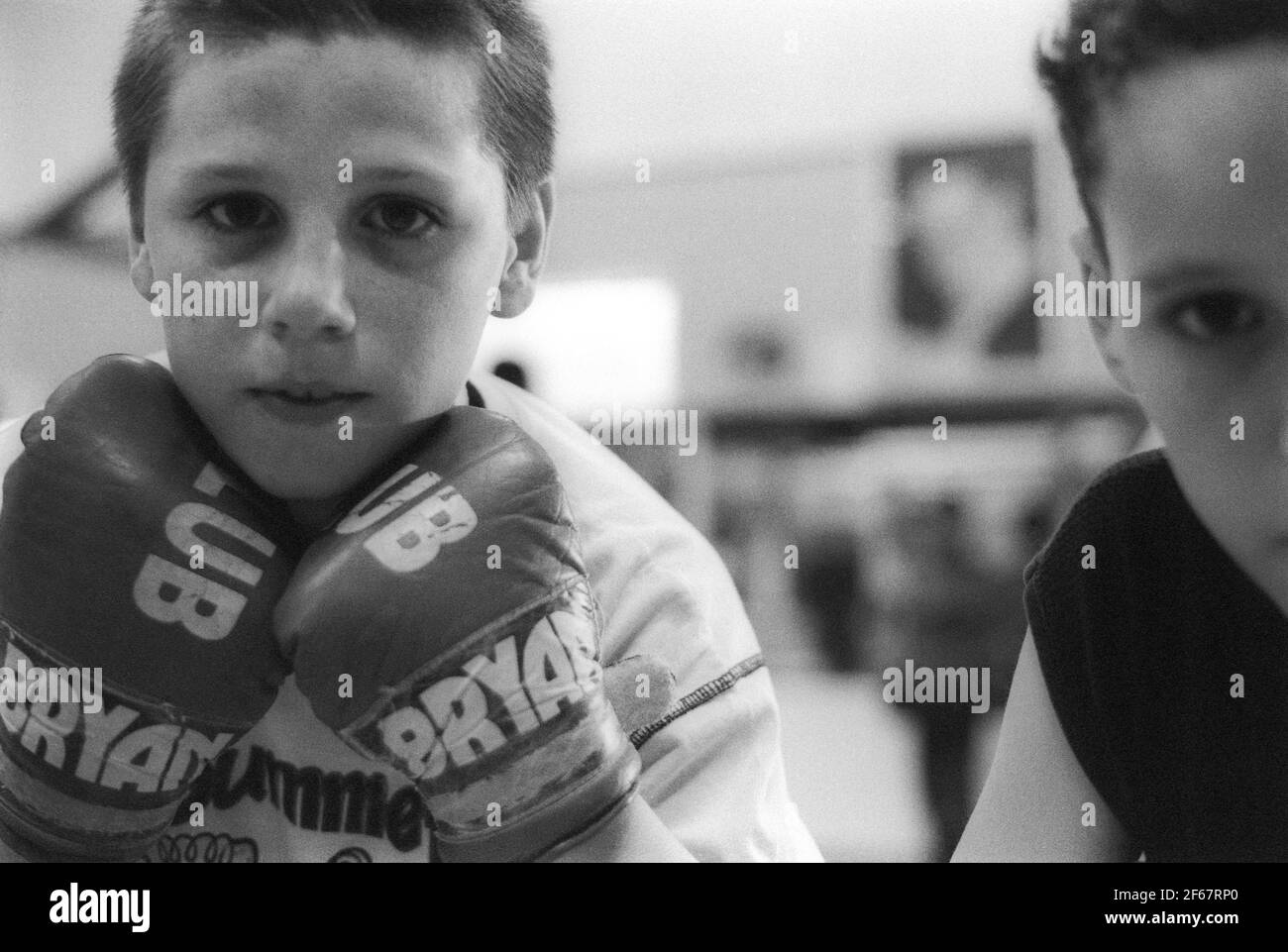 The ring boxing club Black and White Stock Photos & Images - Alamy