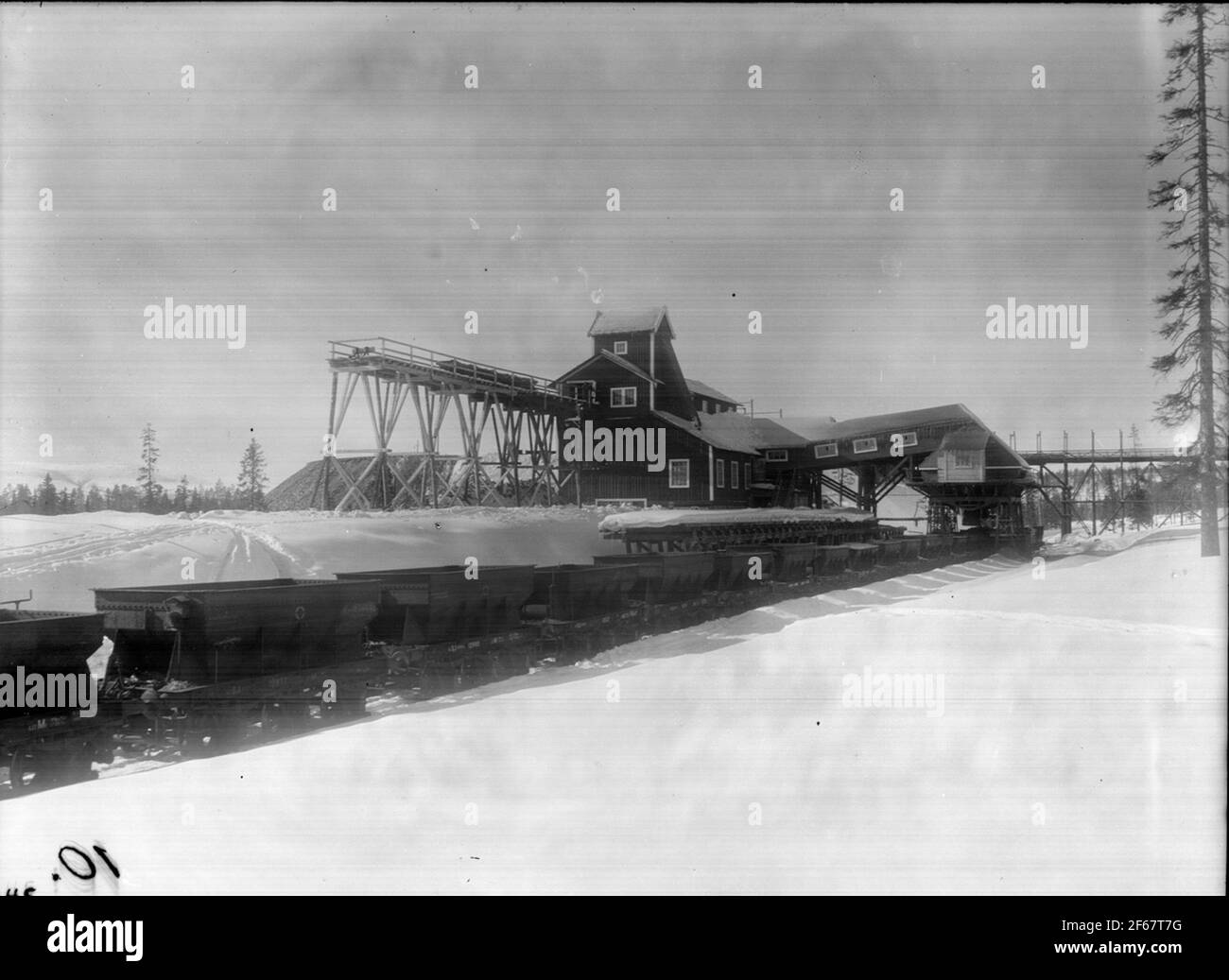 Hermelin S Sorting Plant Stock Photo Alamy