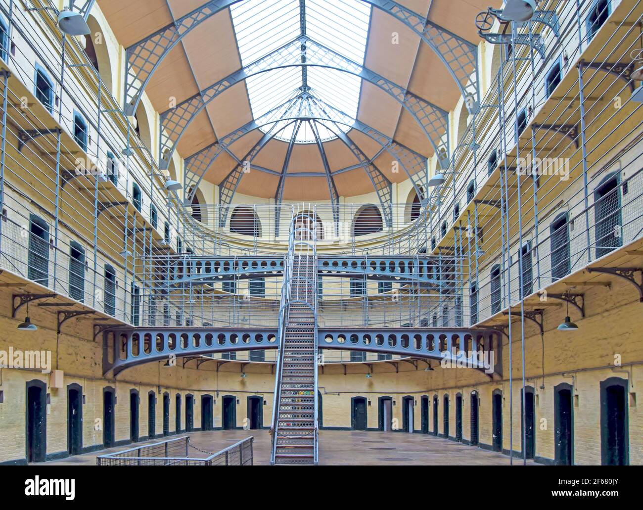 Dublin, Ireland. October 2019. Kilmainham Gail jail in Dublin Stock Photo