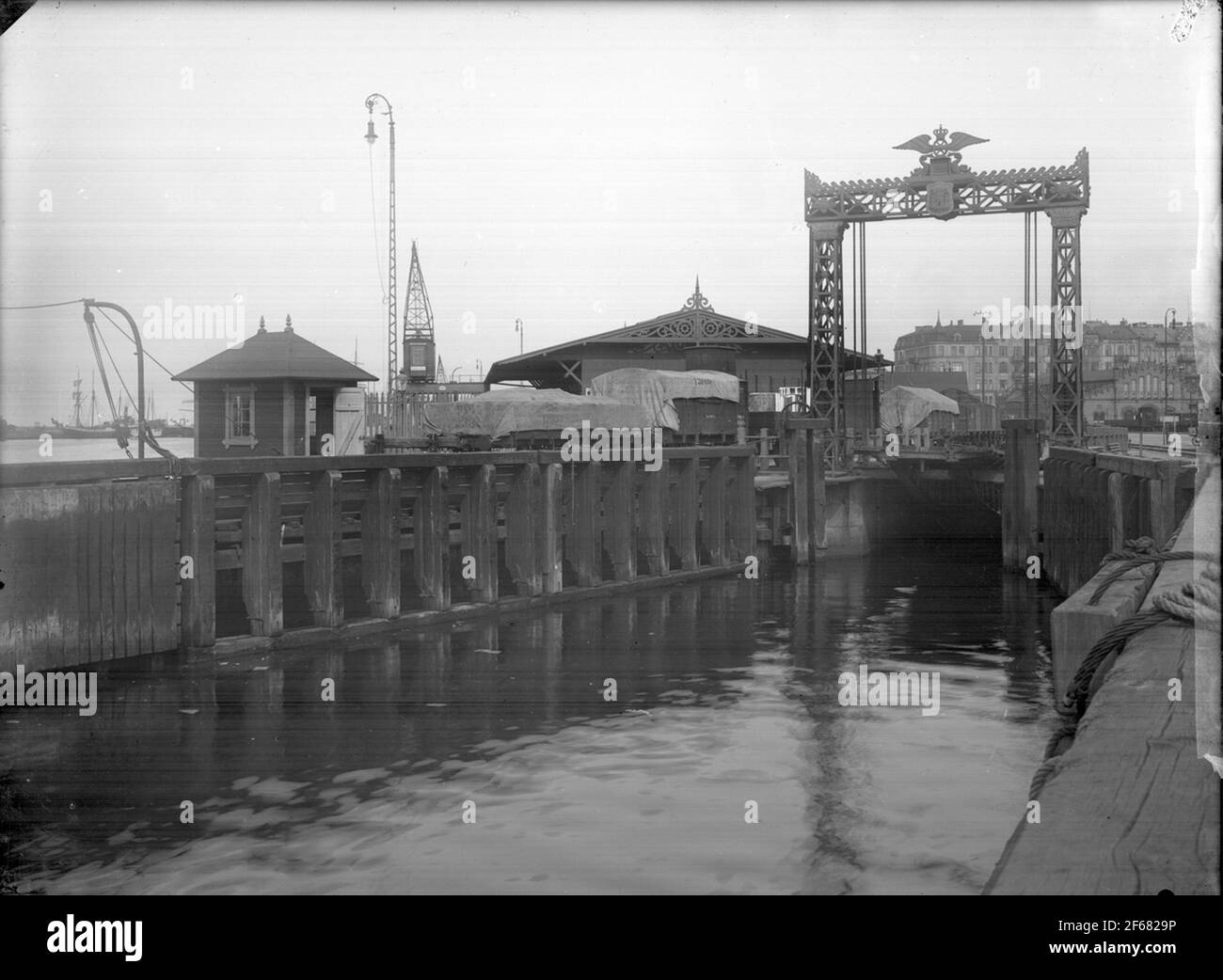 Steam ferry camp Stock Photo Alamy
