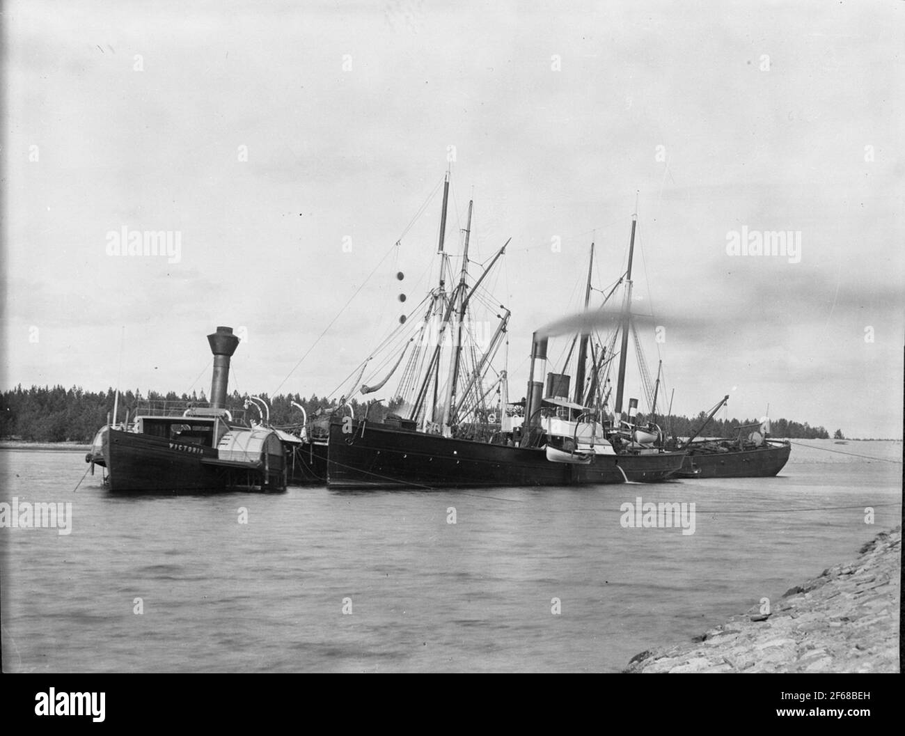 First salvage of Wilton. The salvage company could not agree on the