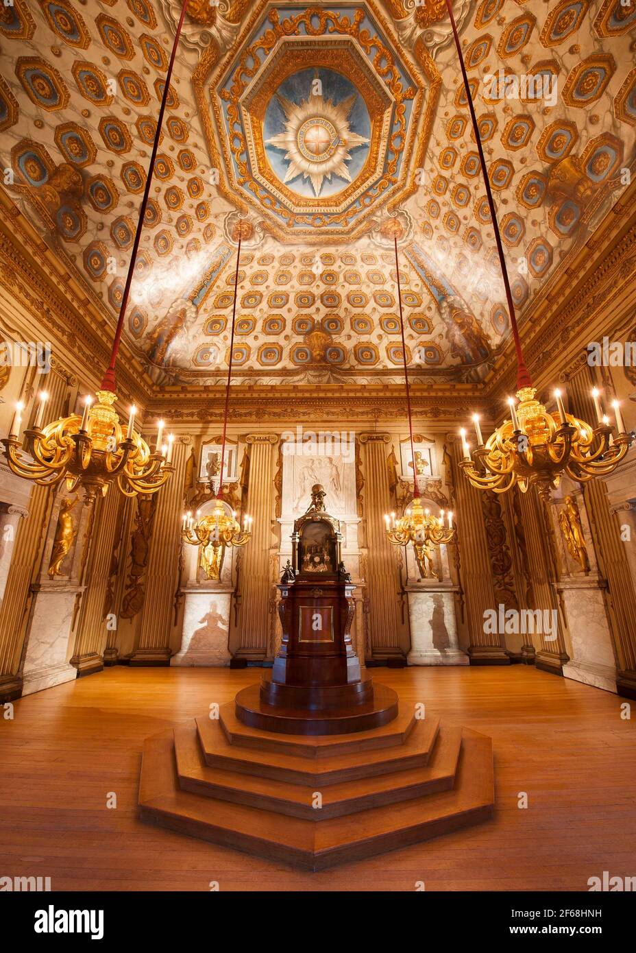 General view of the Cupola room , part of the King's State appartments
