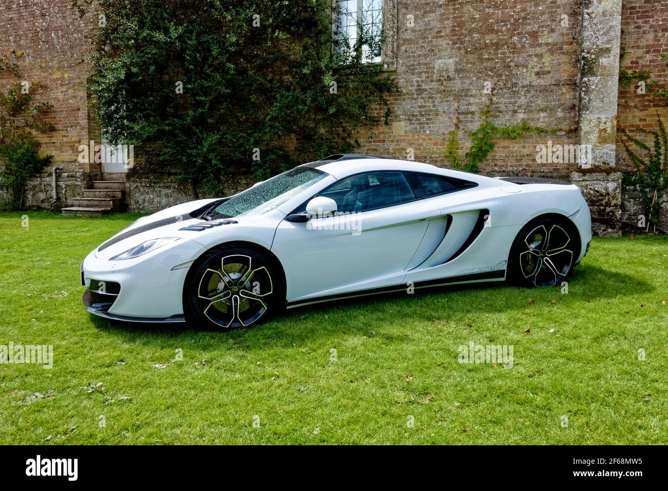 Wilton House, Wiltshire, UK August 10 2014 The McLaren 12C Concept Car by MSO at the Wilton