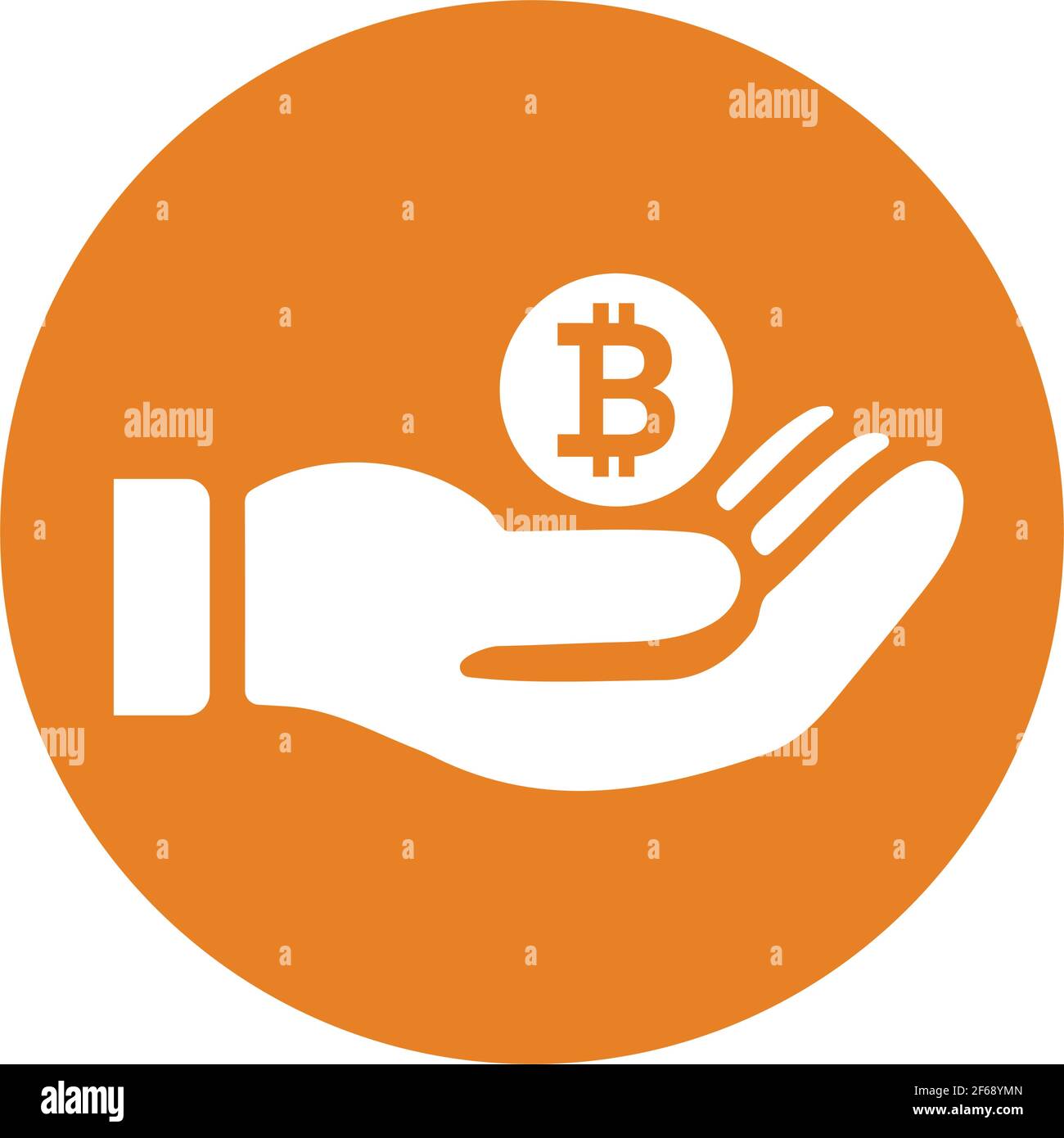 Cryptocurrency, bitcoin payment icon - Well organized and editable Vector  design using in commercial purposes, print media, web or any type of design  Stock Vector Image & Art - Alamy
