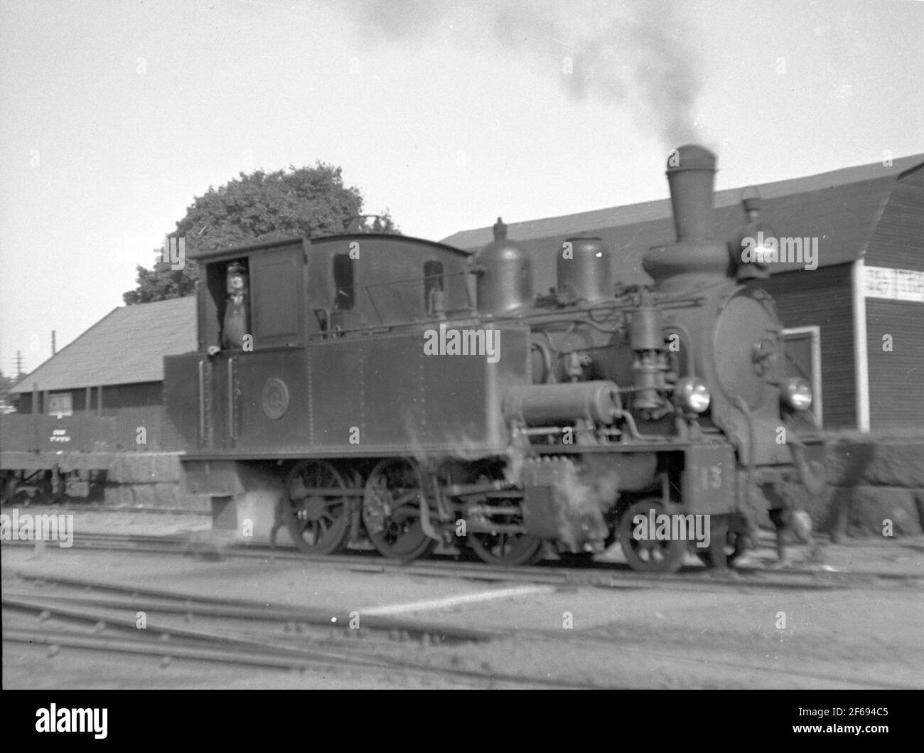 Växjö Åseda Hultsfred Railway, Våhj Lok 13, scrapped in 1955 Stock