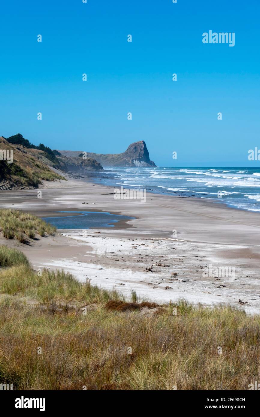 Otahome, near Castlepoint, Wairarapa, North Island, New Zealand Stock