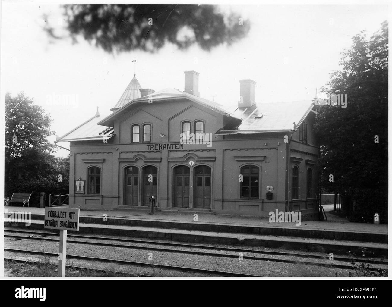 The triangular railway station Stock Photo - Alamy