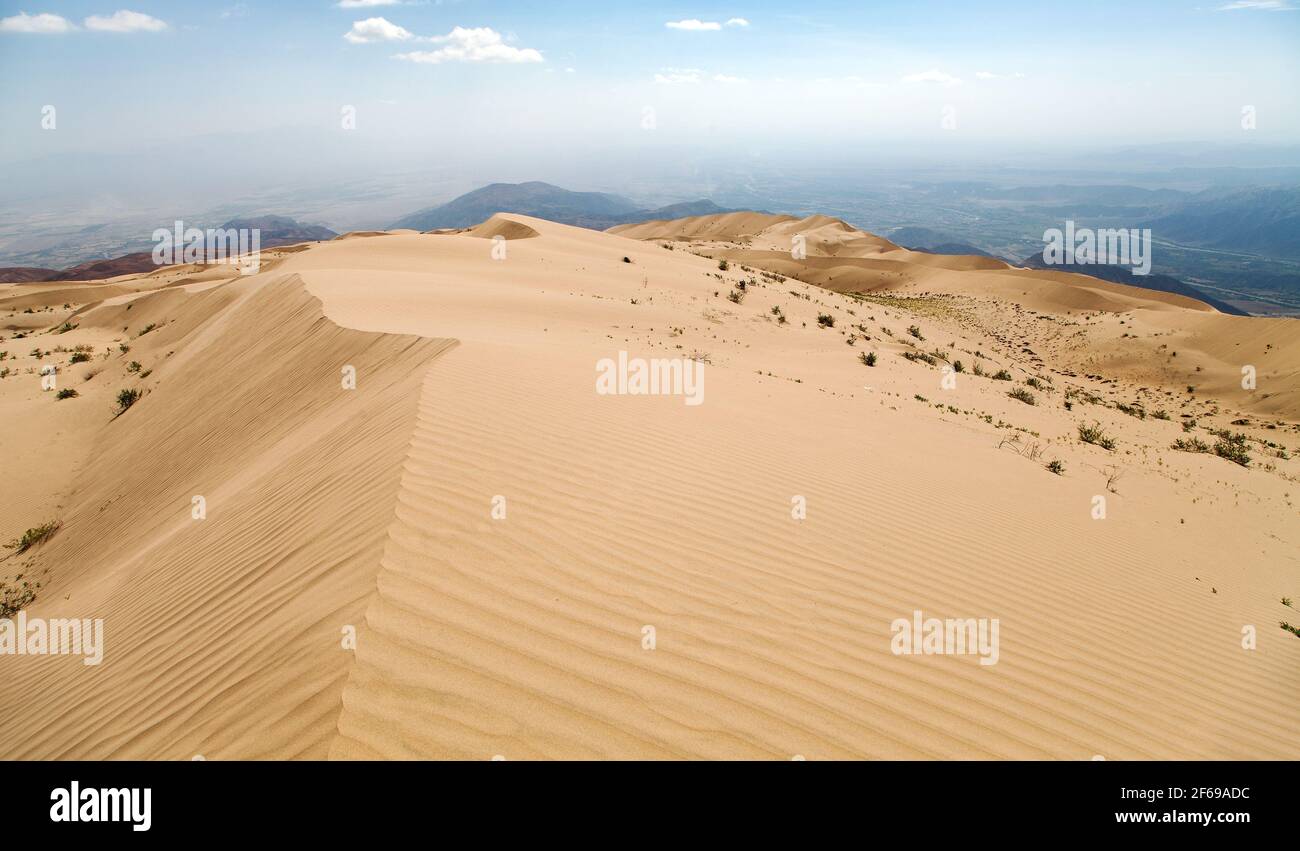 Cerro Blanco sand dune, one of the highest dunes on the world located