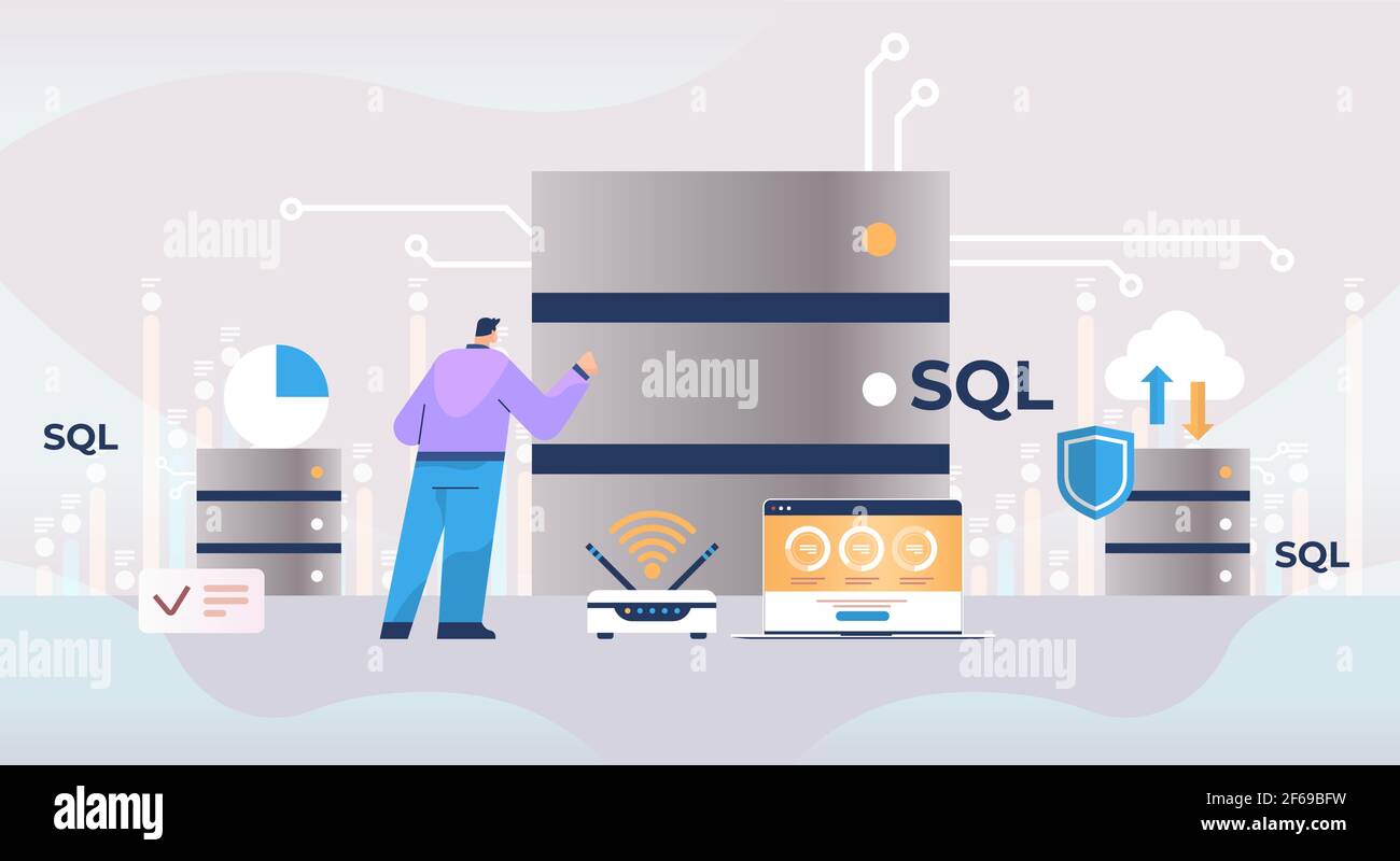 Structured query language Stock Vector Images - Alamy