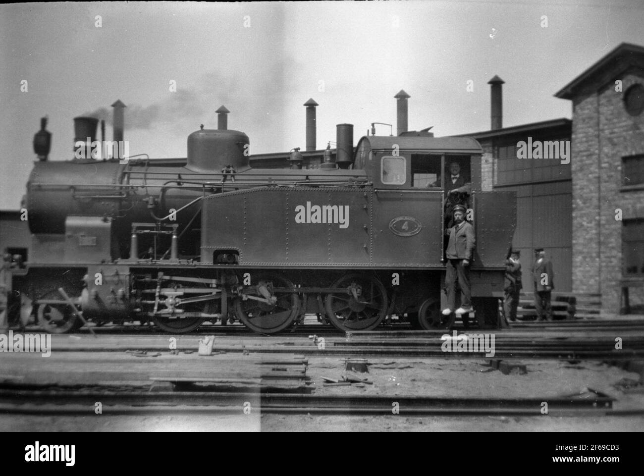 Bornholm's railway, Lok 4 Stock Photo Alamy