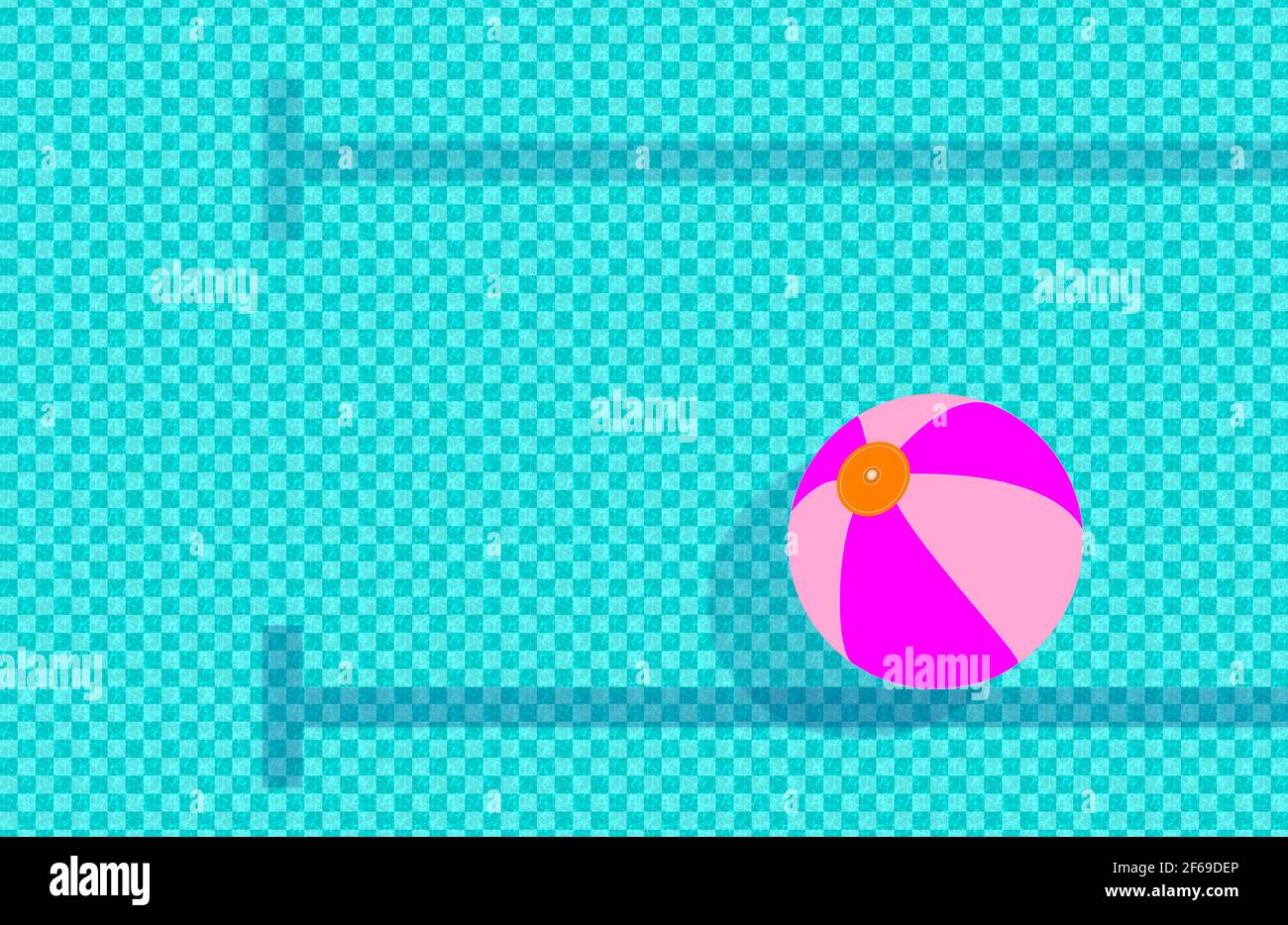 Classic Round shaft FLOAT and swimming bed, beach and pool. Set mixed