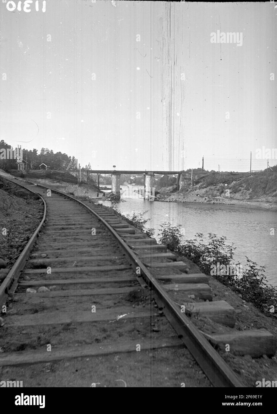 The swing bridge Stock Photo Alamy