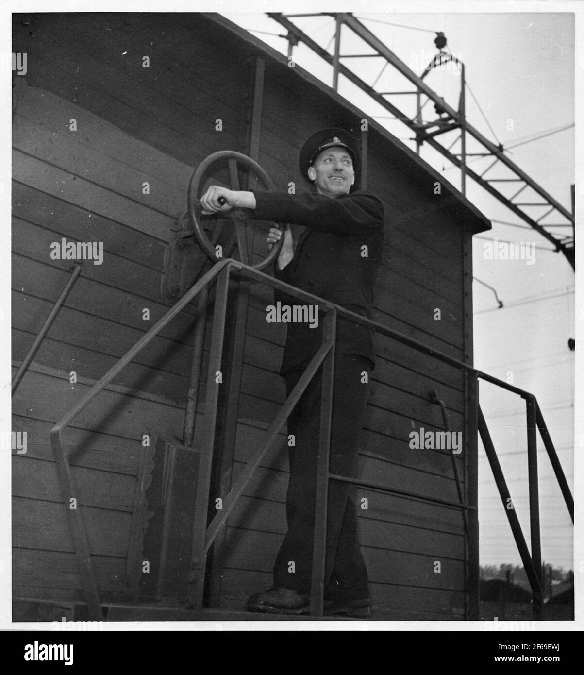 Work staff Black and White Stock Photos & Images - Alamy