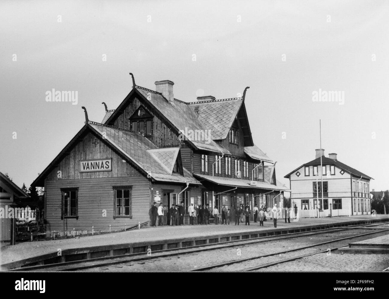 Sweden, Västerbotten, Västerbotten, Vännäs, Vännäs (depicted, city) Stock Photo