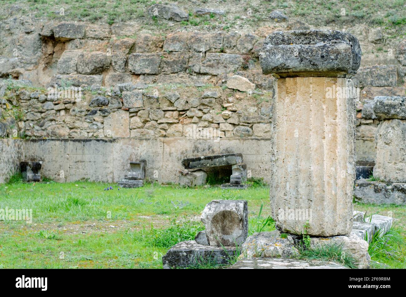 The Amphiareion of Oropos Greece natural erosion, physical and chemical ...