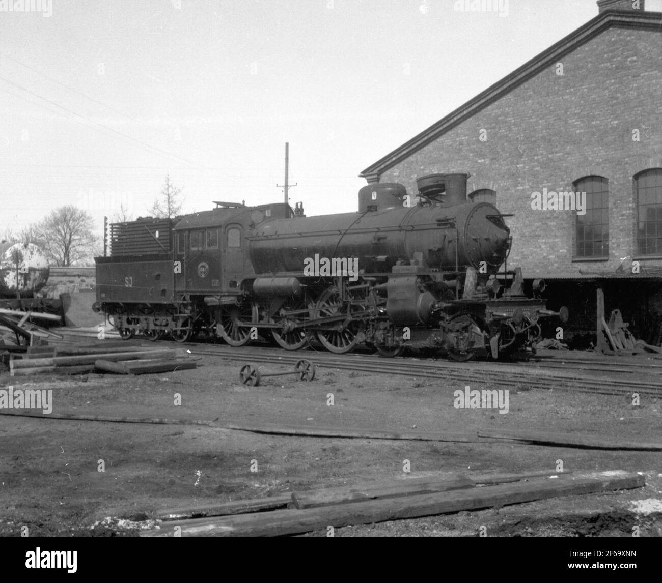 The State's Railways. SJ B 1381 Stock Photo - Alamy