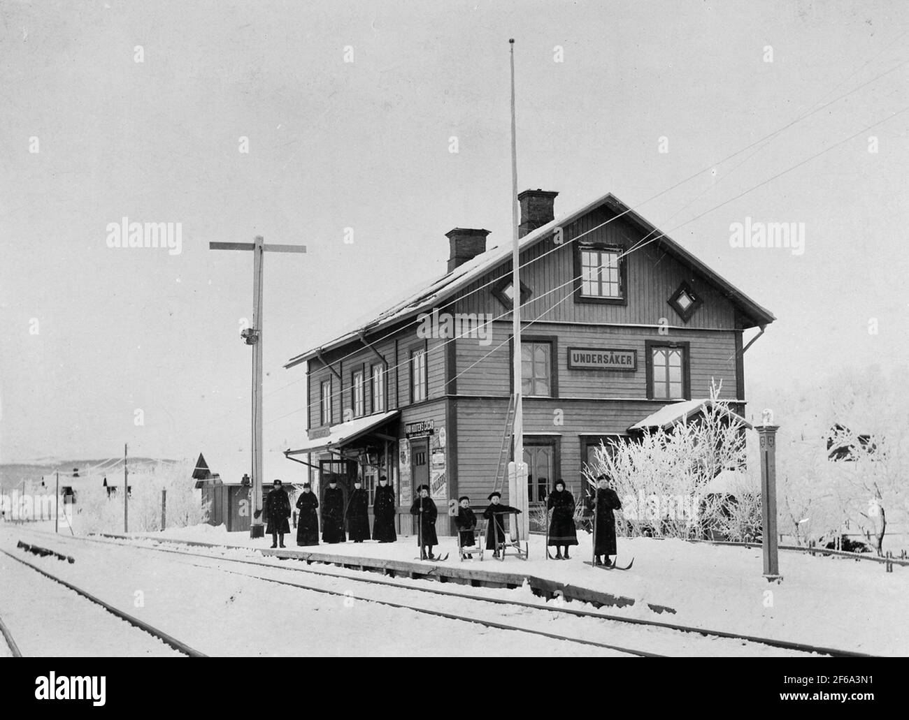 Sweden, Jämtland, Åre, Undersåker (depicted, city Stock Photo Alamy