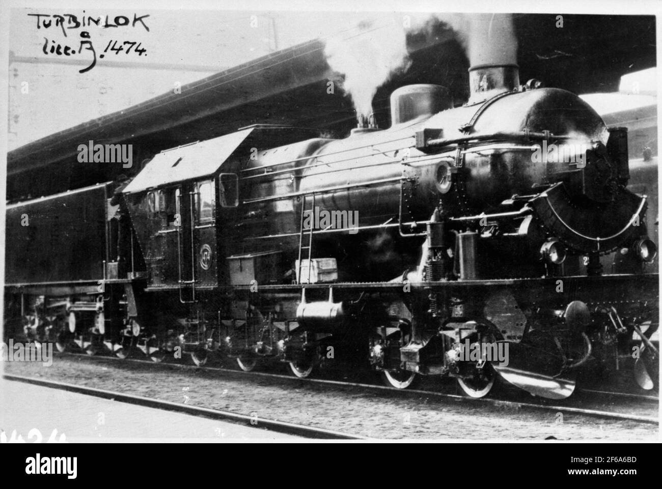 State Railways, SJ on 1474 Turbinlok Stock Photo - Alamy