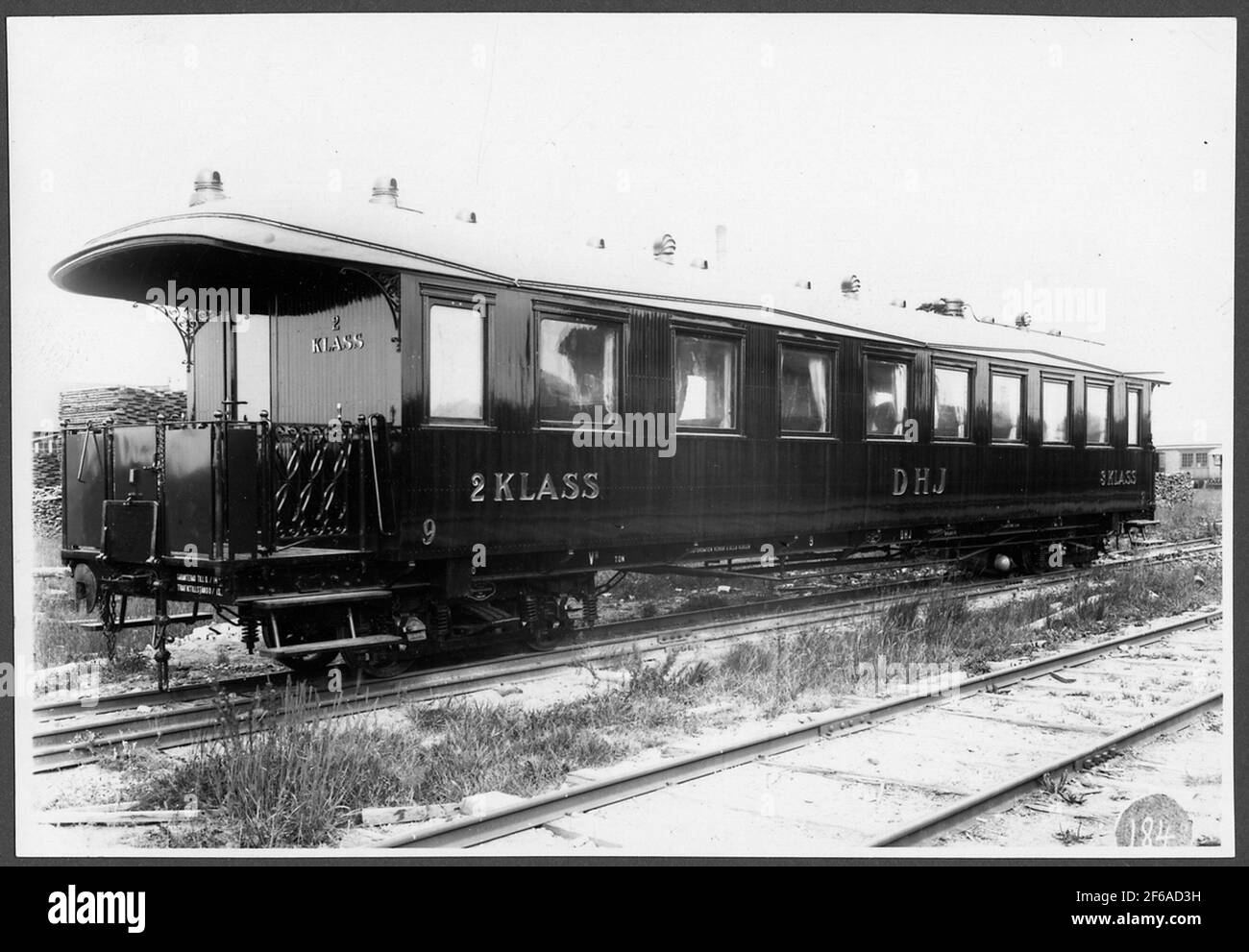 Dannemora Harg's railway, DHJ BC0 9 Stock Photo Alamy