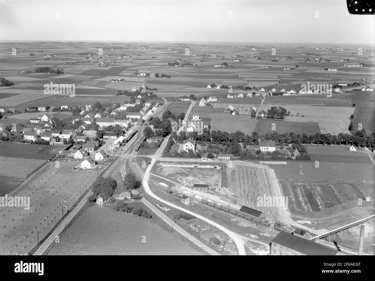 Aerial photo Black and White Stock Photos & Images - Alamy