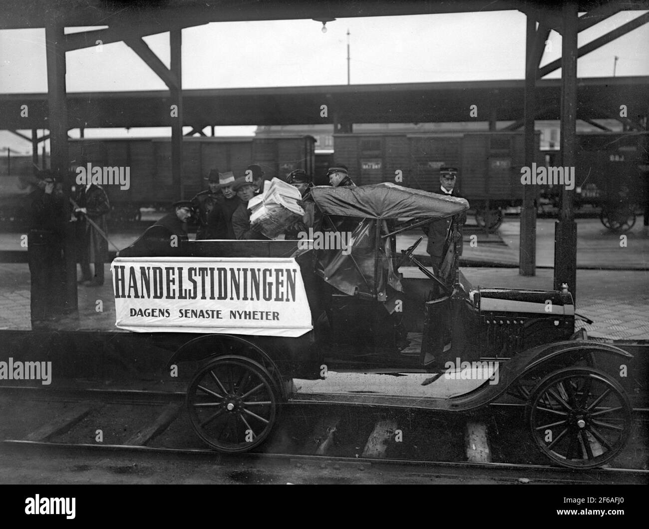 One of the Gothenburg's trade and shipping magazine's motor presses