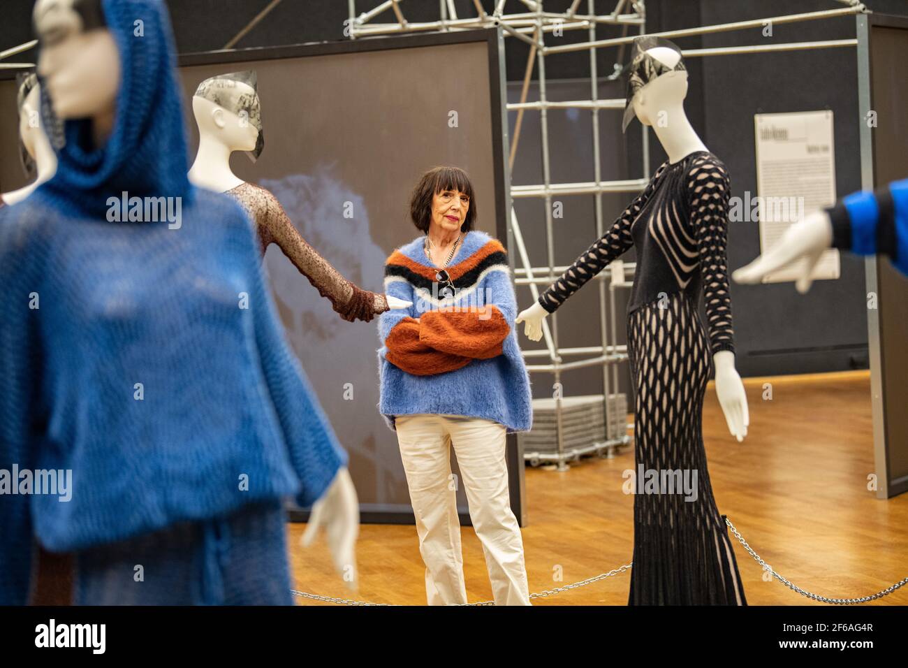 Claudia Skoda, German knitwear designer 