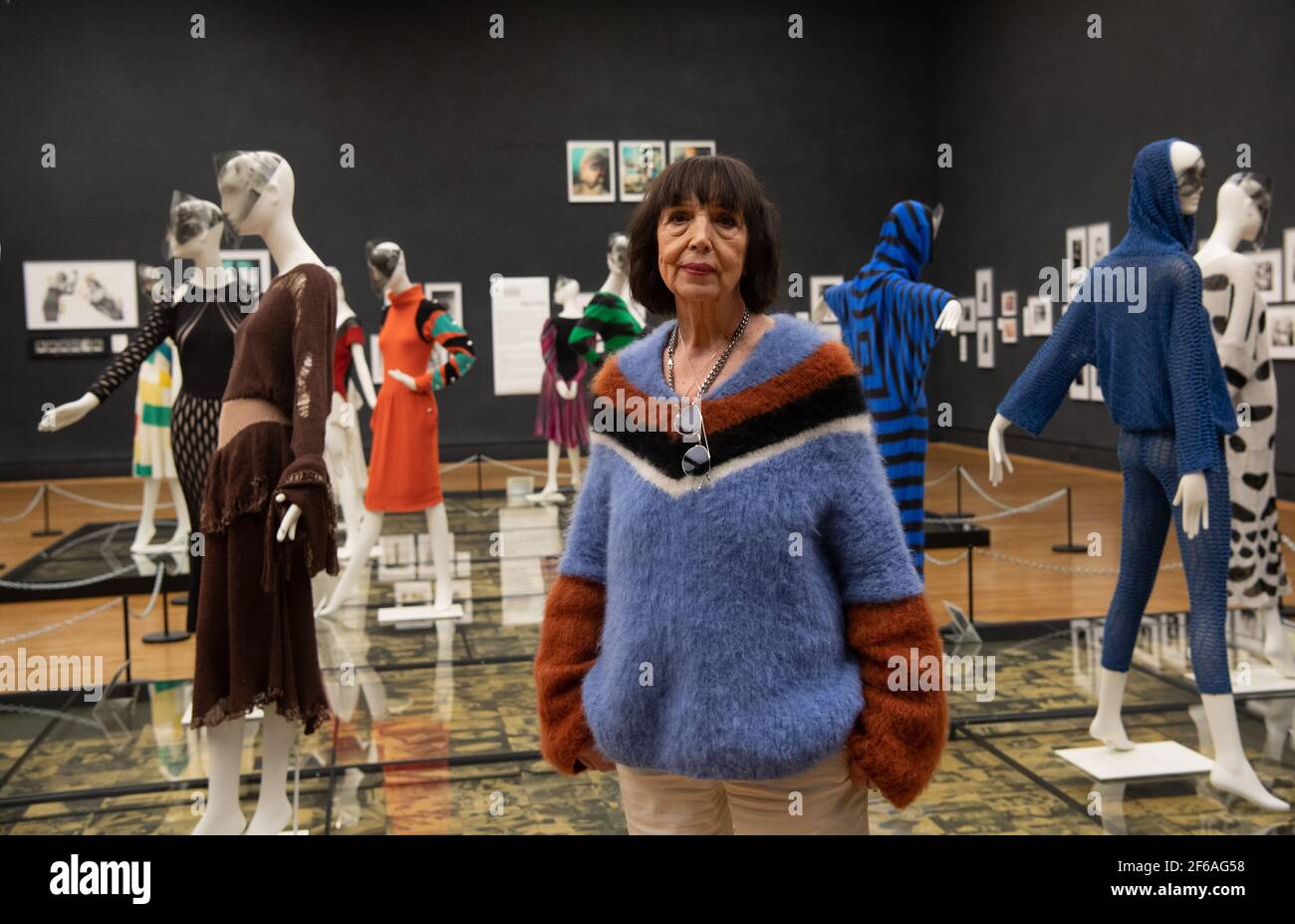 Claudia Skoda, German knitwear designer 