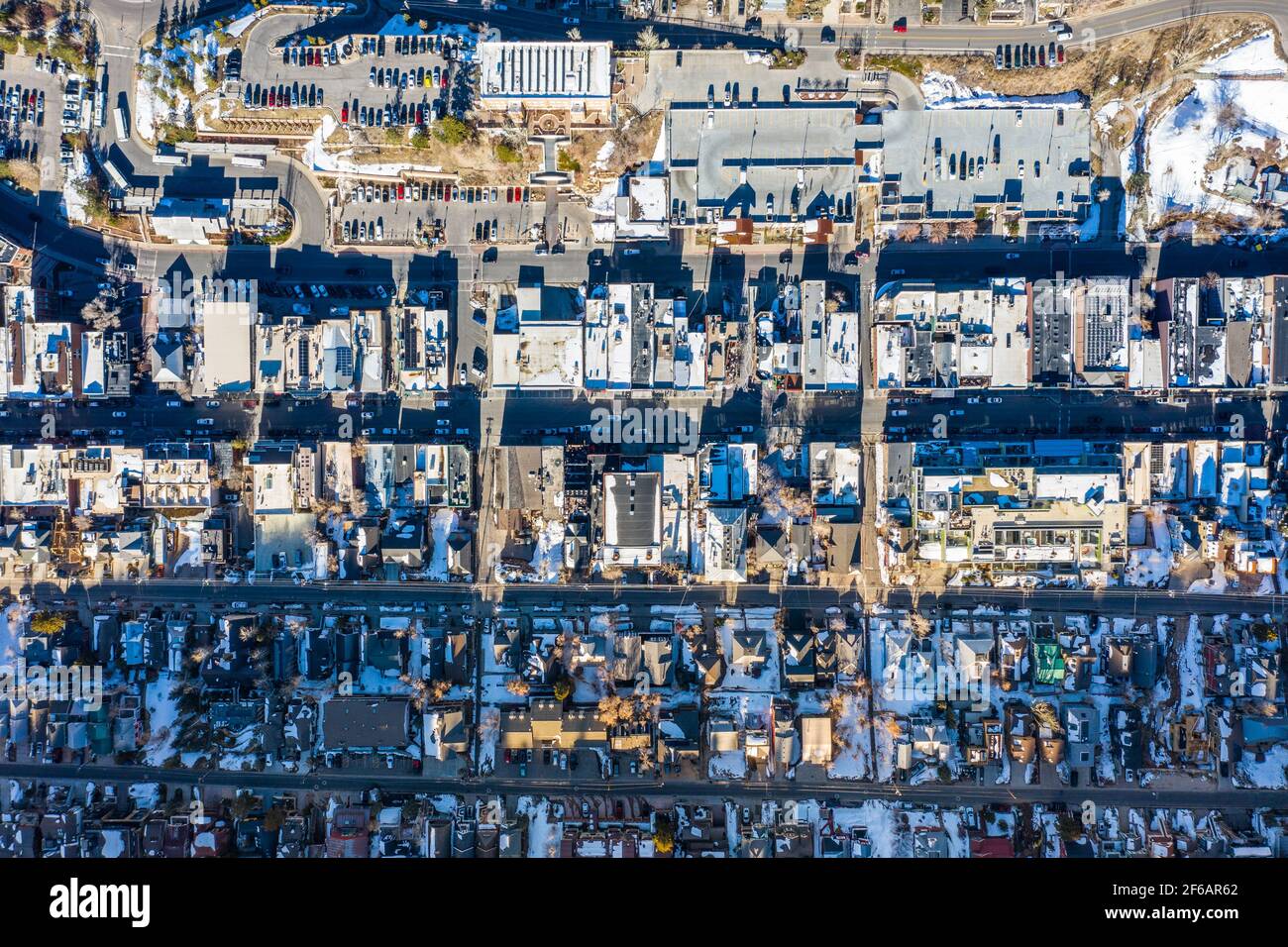 Main Street, Park City, Utah, USA Stock Photo