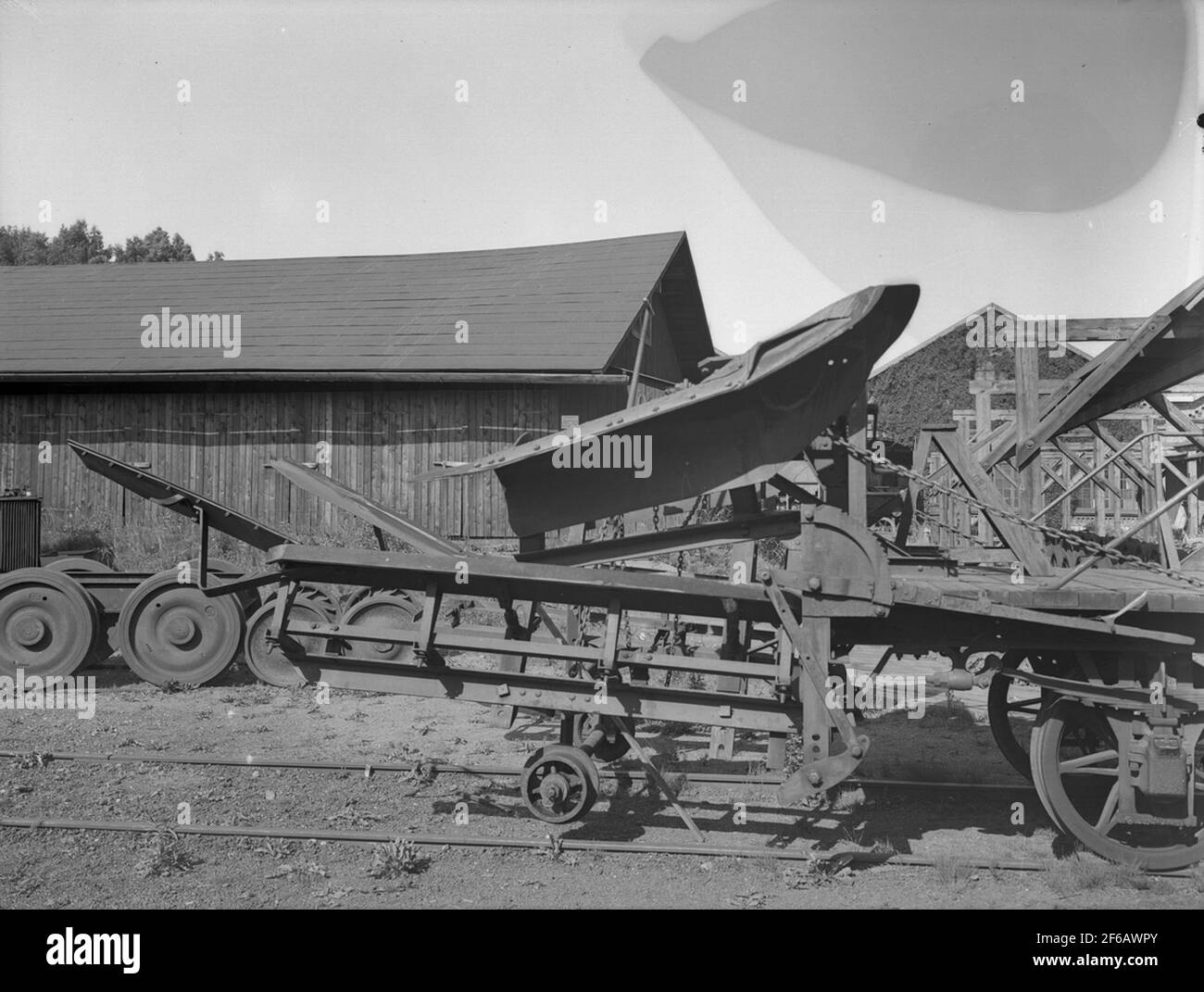 Ballast plow Black and White Stock Photos & Images - Alamy