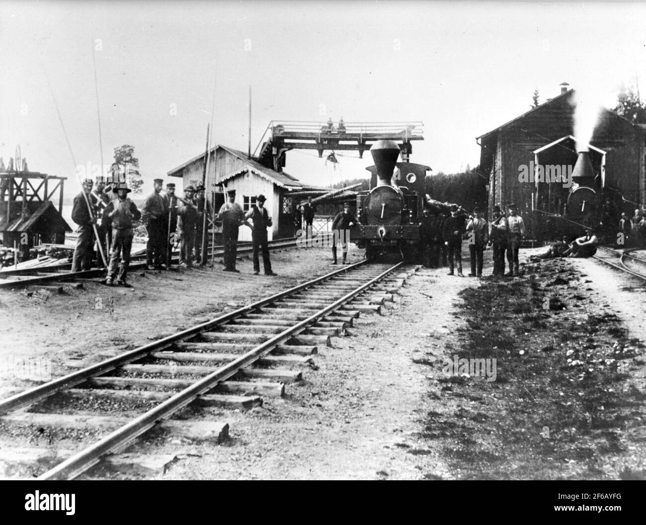 Lifting locomotive hi-res stock photography and images - Alamy