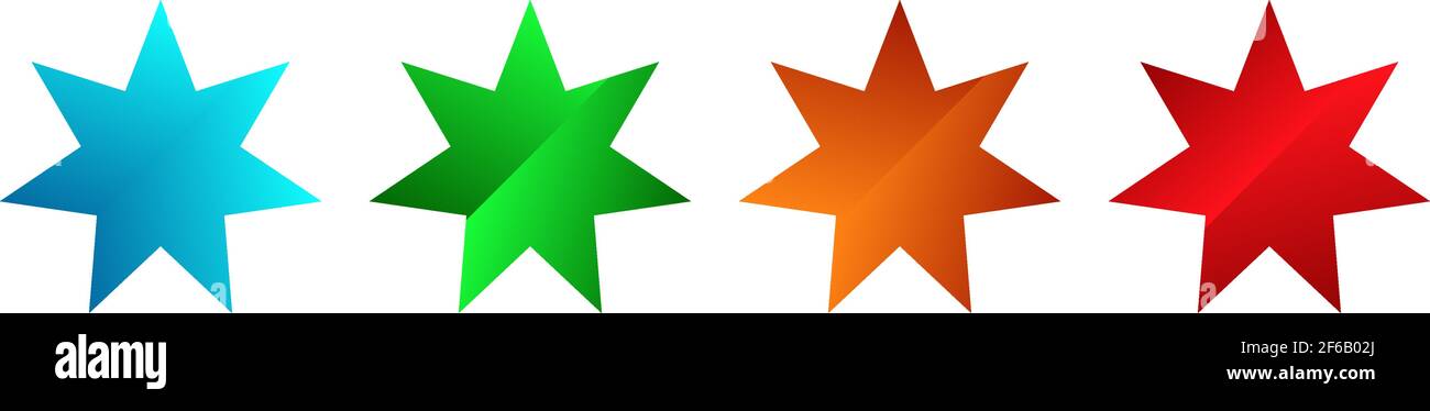 Star, starburst, sunburst icon, symbol. Radial shape, design element ...