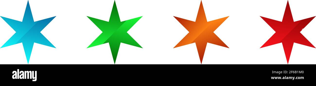 Star, starburst, sunburst icon, symbol. Radial shape, design element ...