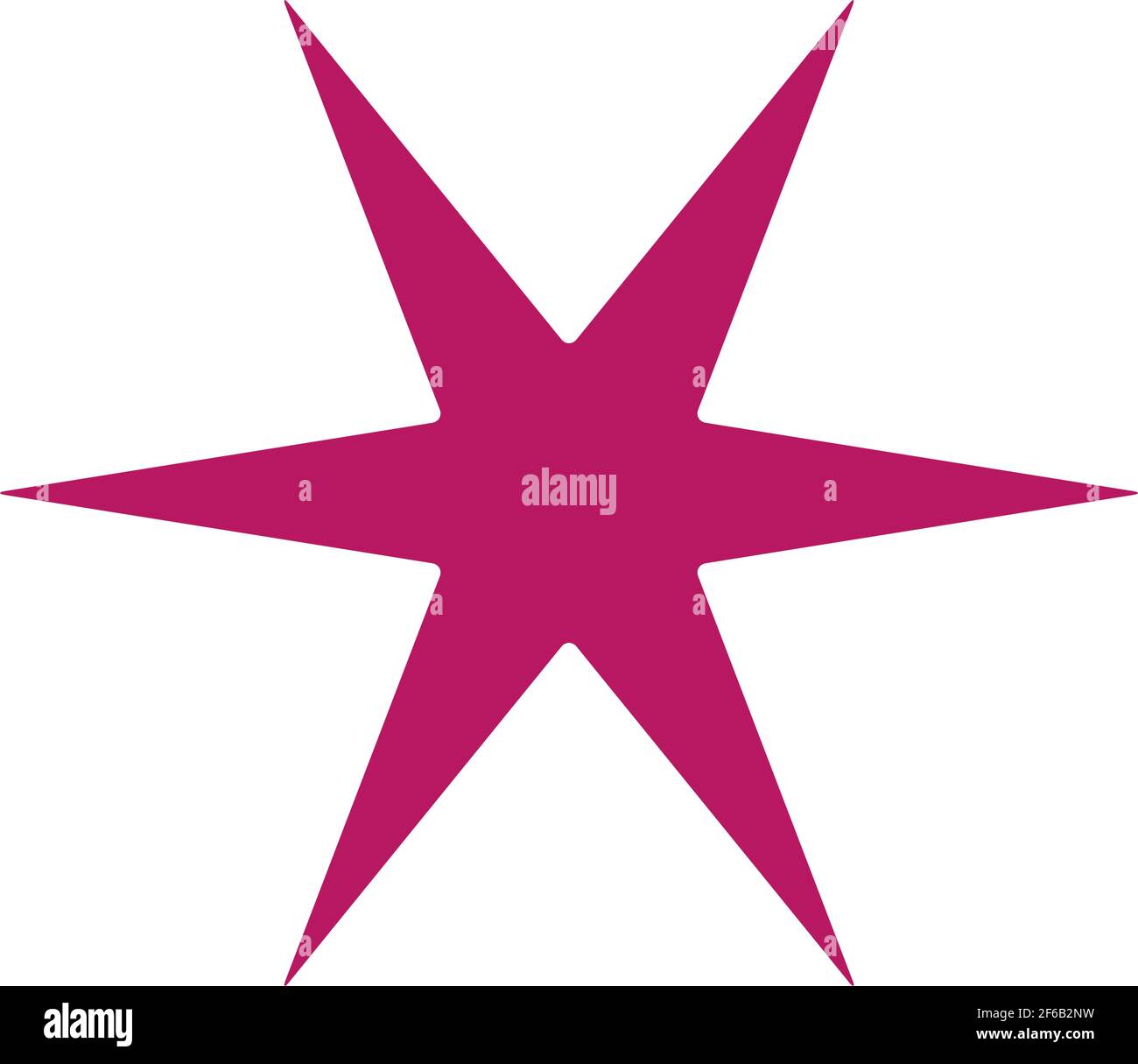 Star, starburst, sunburst icon, symbol. Radial shape, design element ...