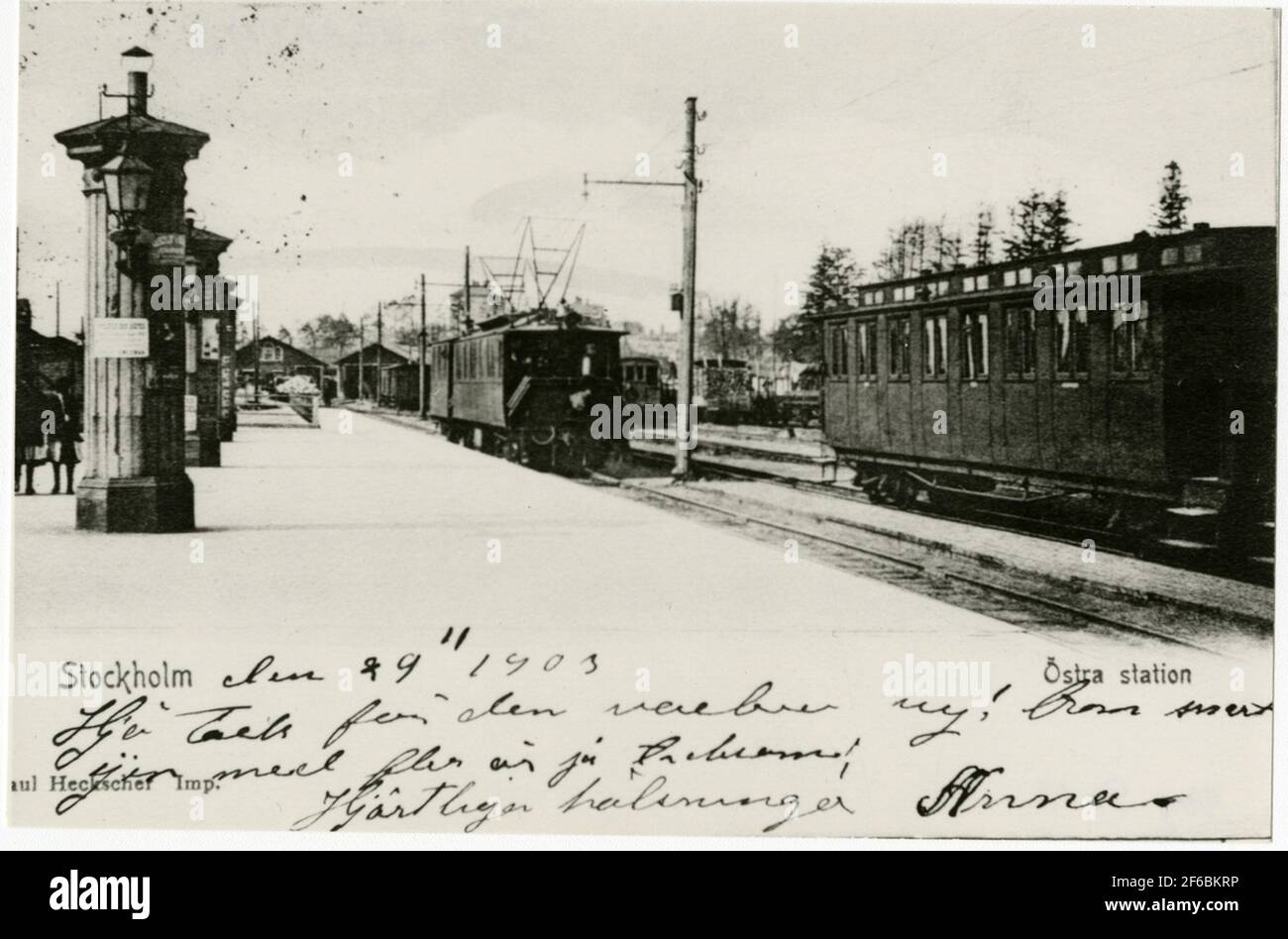 Stockholm's east station Stock Photo Alamy