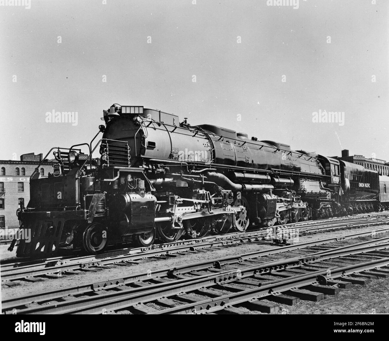 Steam Located Union Pacific, Up Lok 4000 