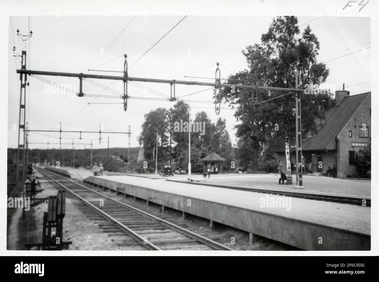 Crockey station. Stock Photo