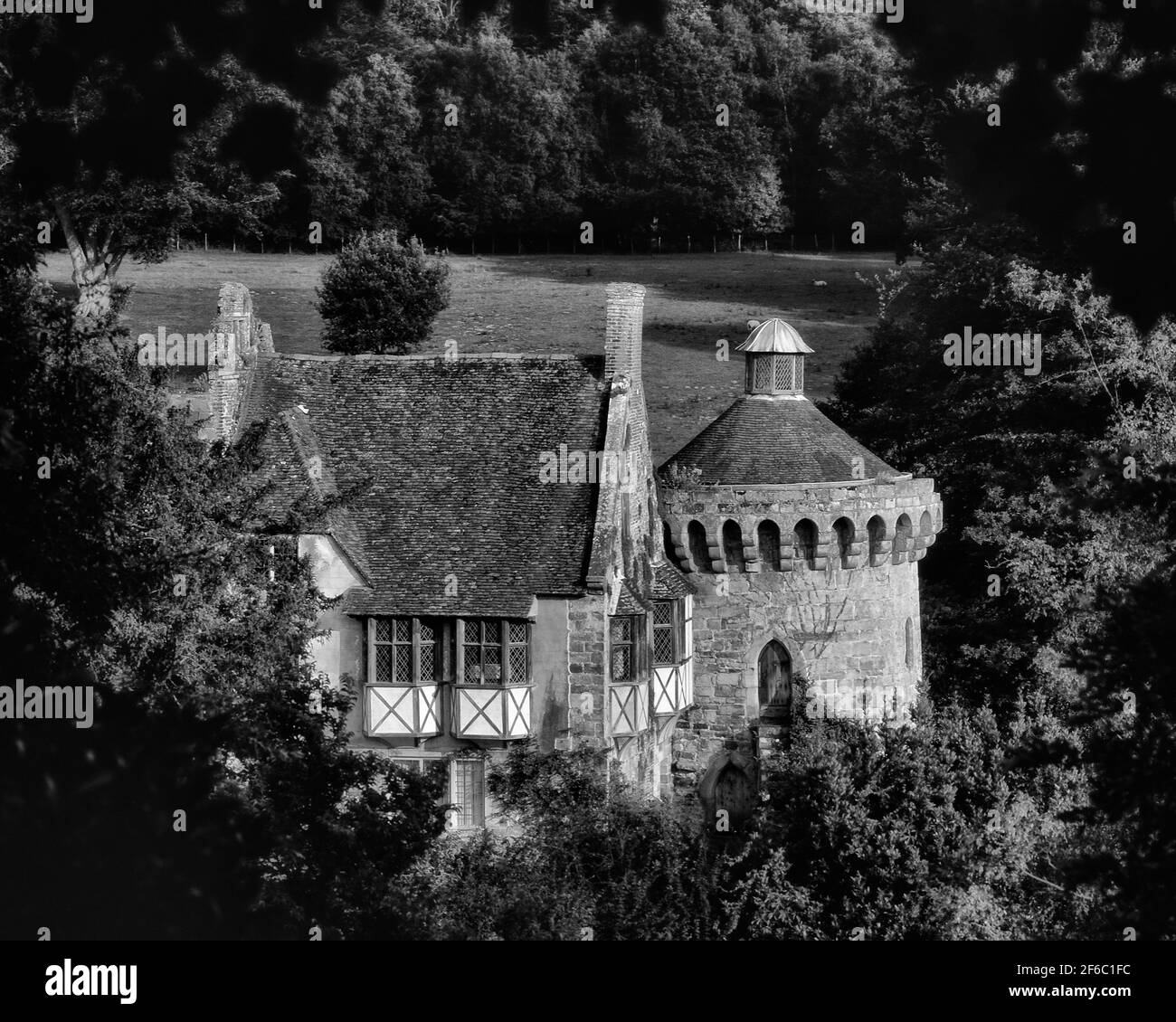 Scotney Castle castle and gardens. Kent. England. UK Stock Photo