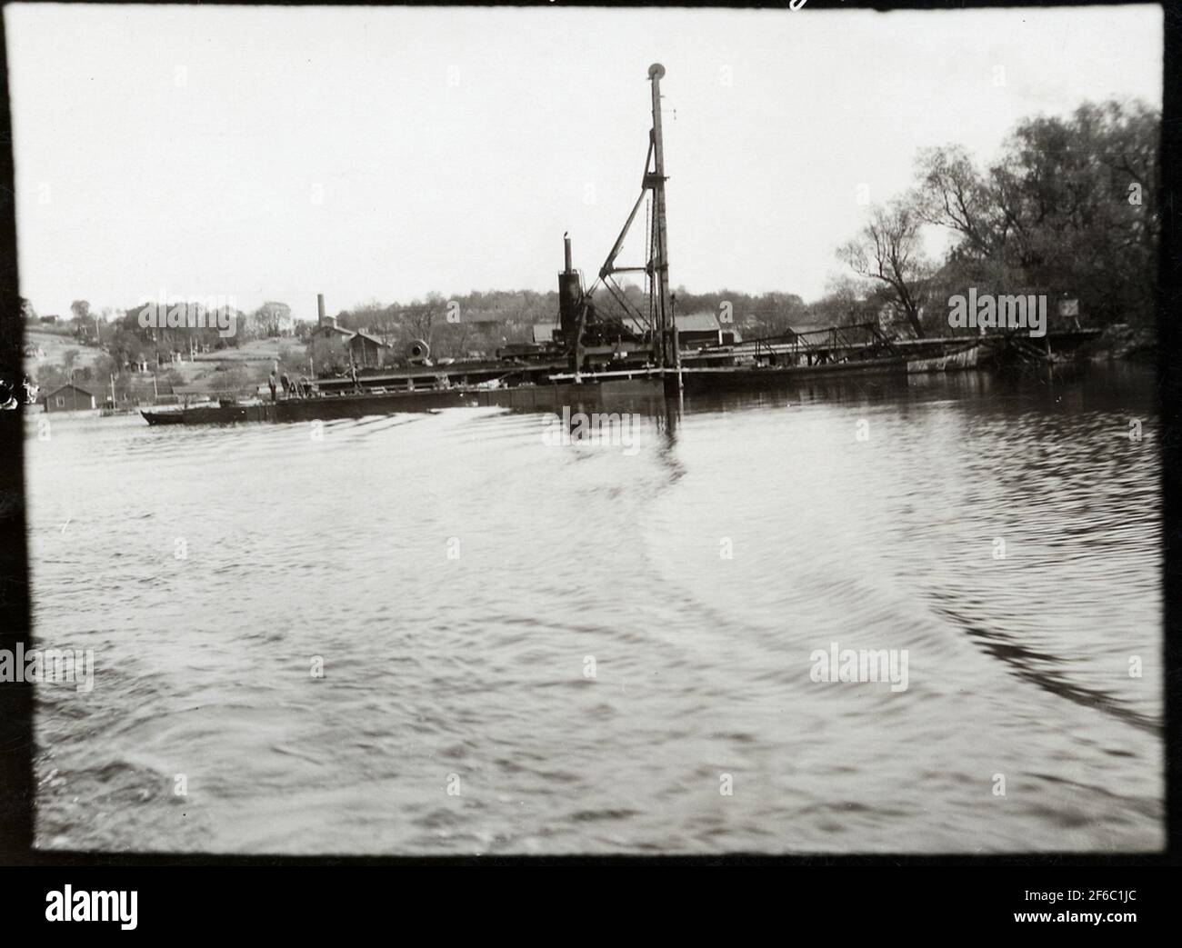 Pillar foundation at the year stain, Pillar No. 9 Stock Photo Alamy