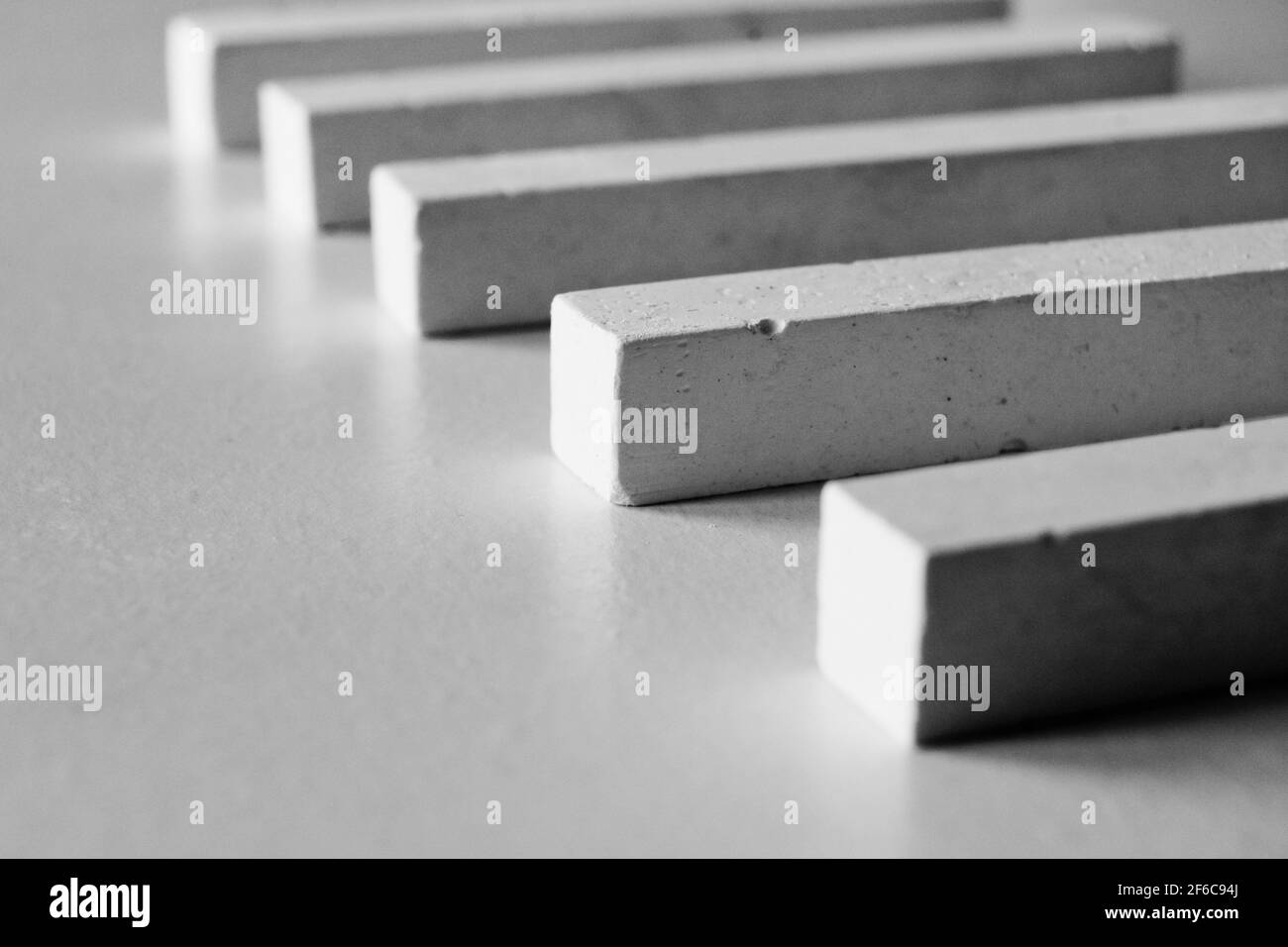 White chalk marker. Design, geometry, abstract, minimalism, background