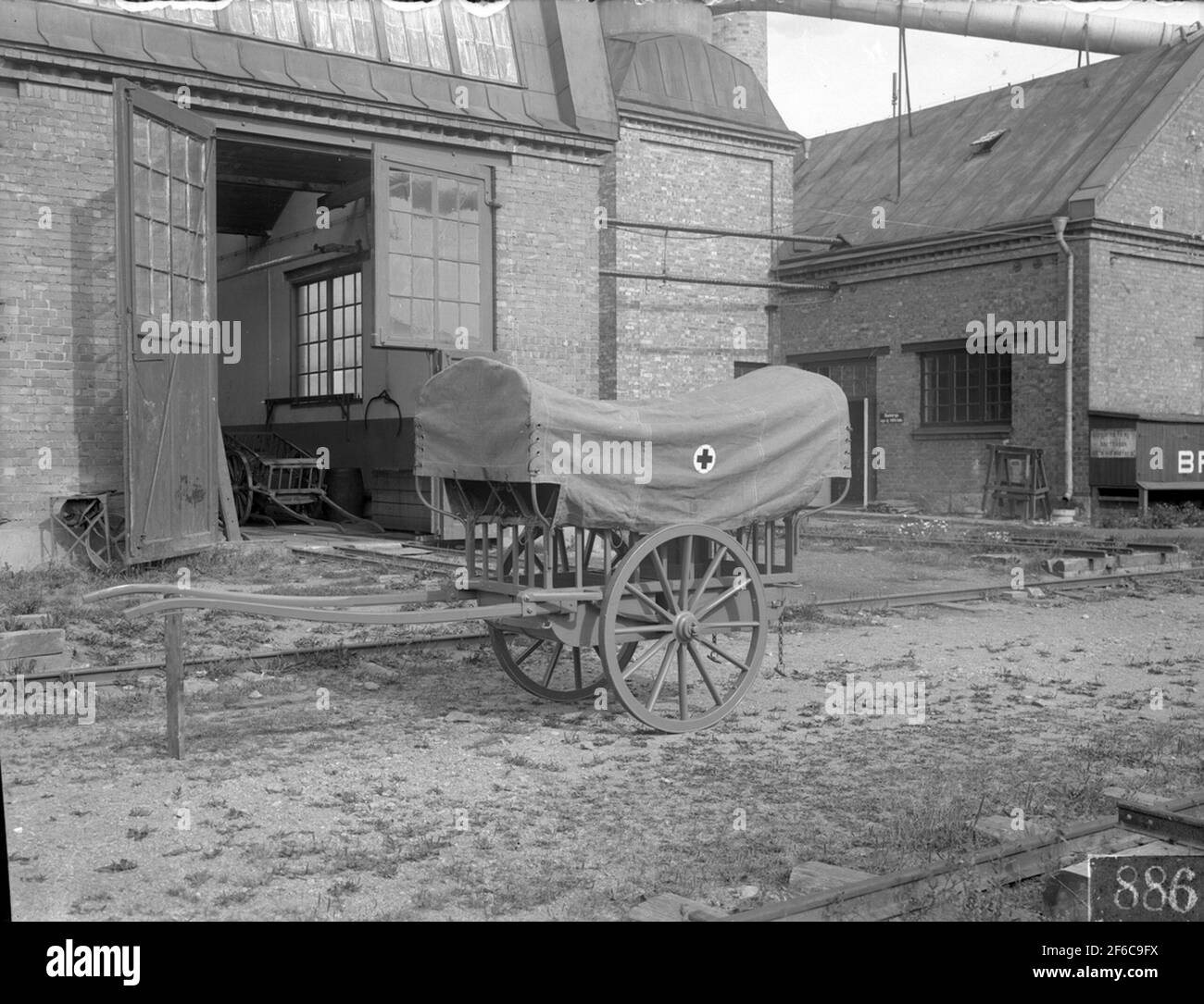 Sick transport carts Stock Photo Alamy