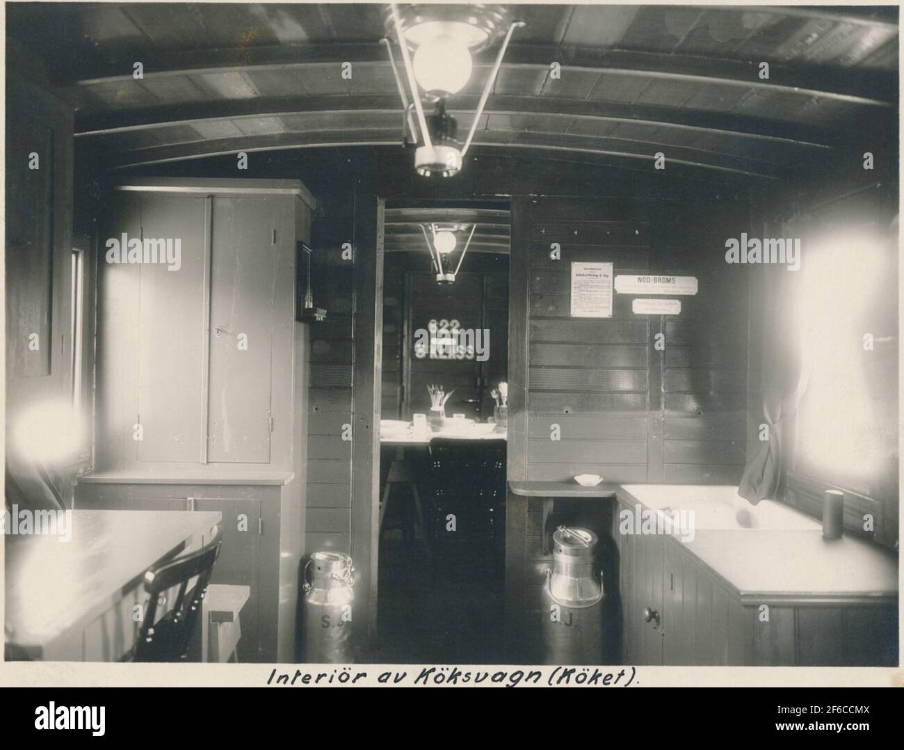 Interior of a boiler to mobile cancellation, for wood and locomotive to ...