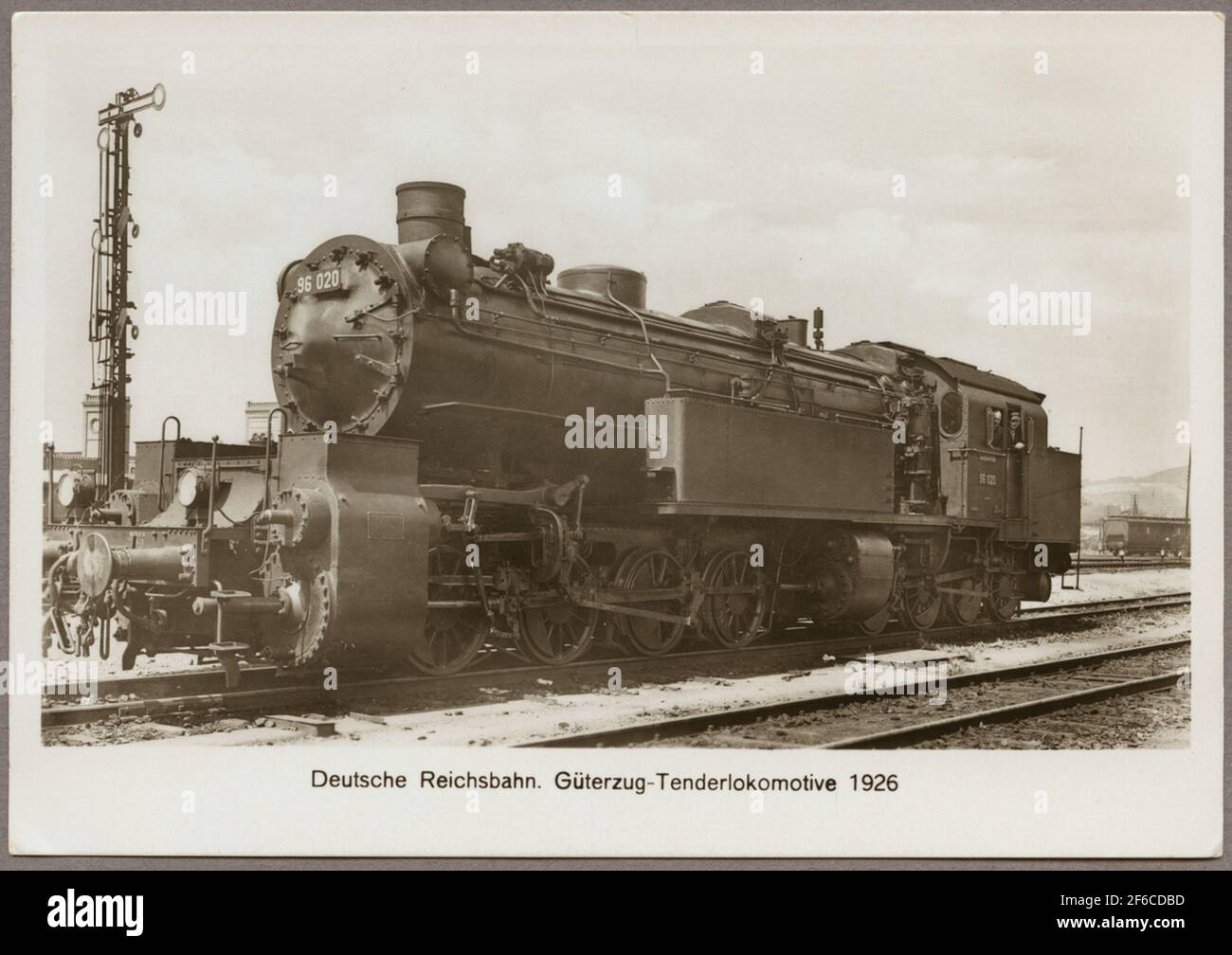 Deutsche Reichsbahn, Dr 96 020. Stock Photo